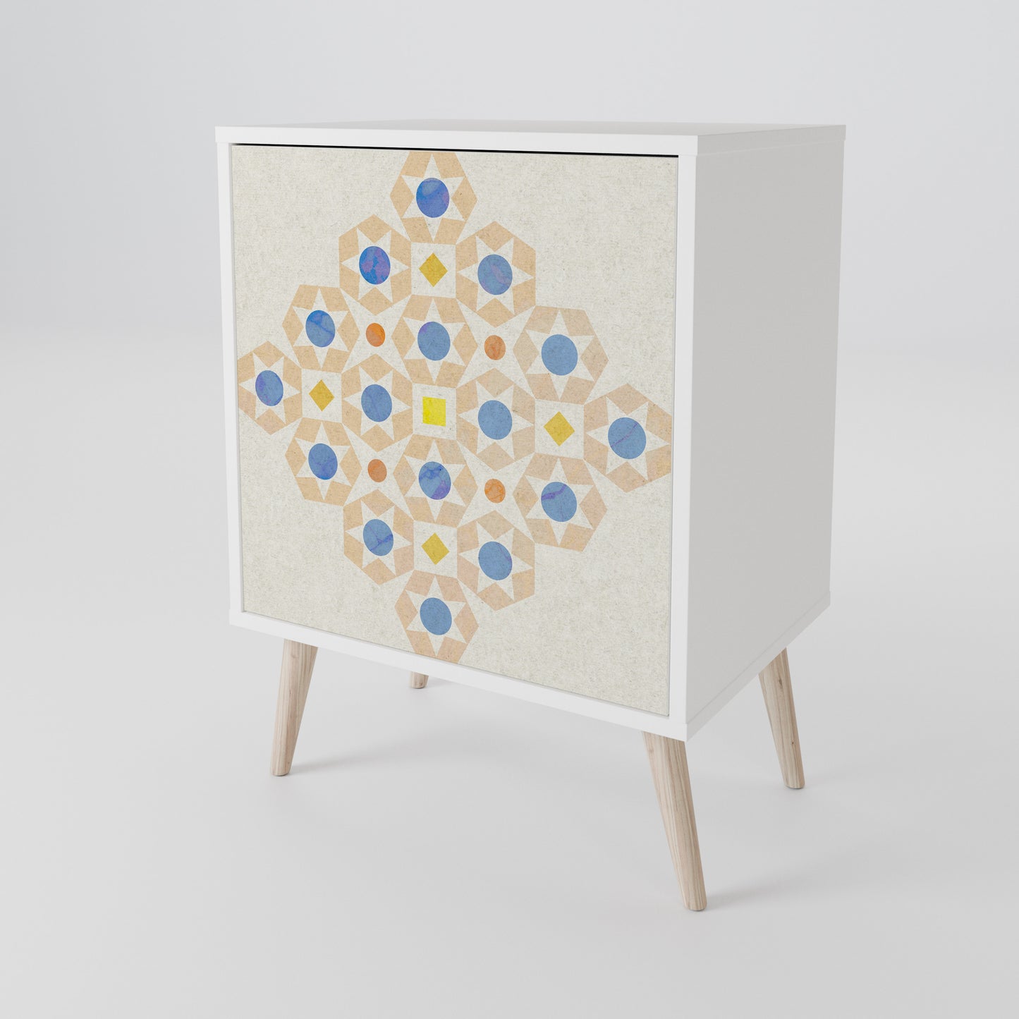 PATTERNED PRISM 1-Door Sideboard