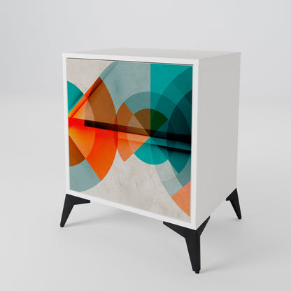 CIRCULAR RHAPSODY 1-Door Sideboard