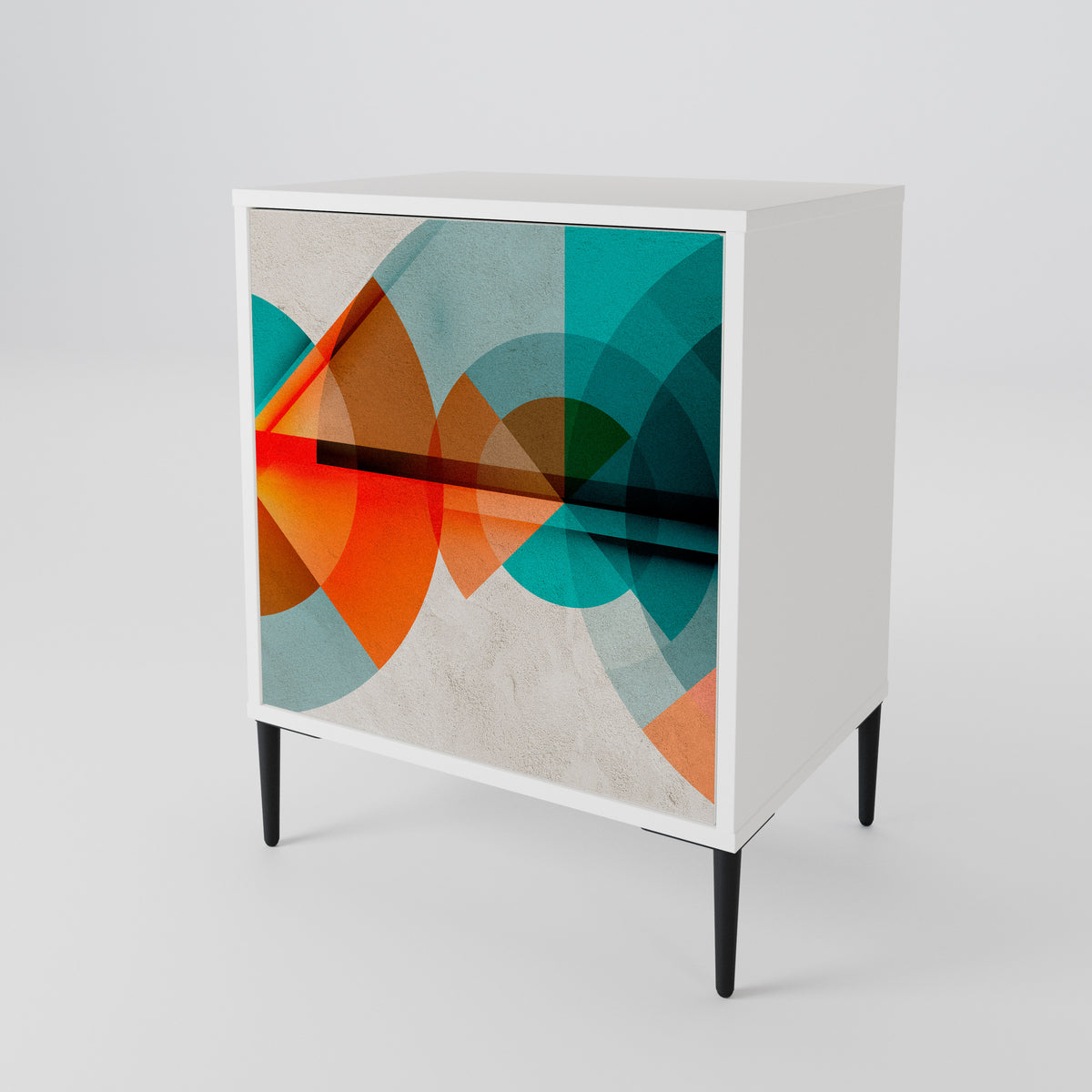 CIRCULAR RHAPSODY 1-Door Sideboard