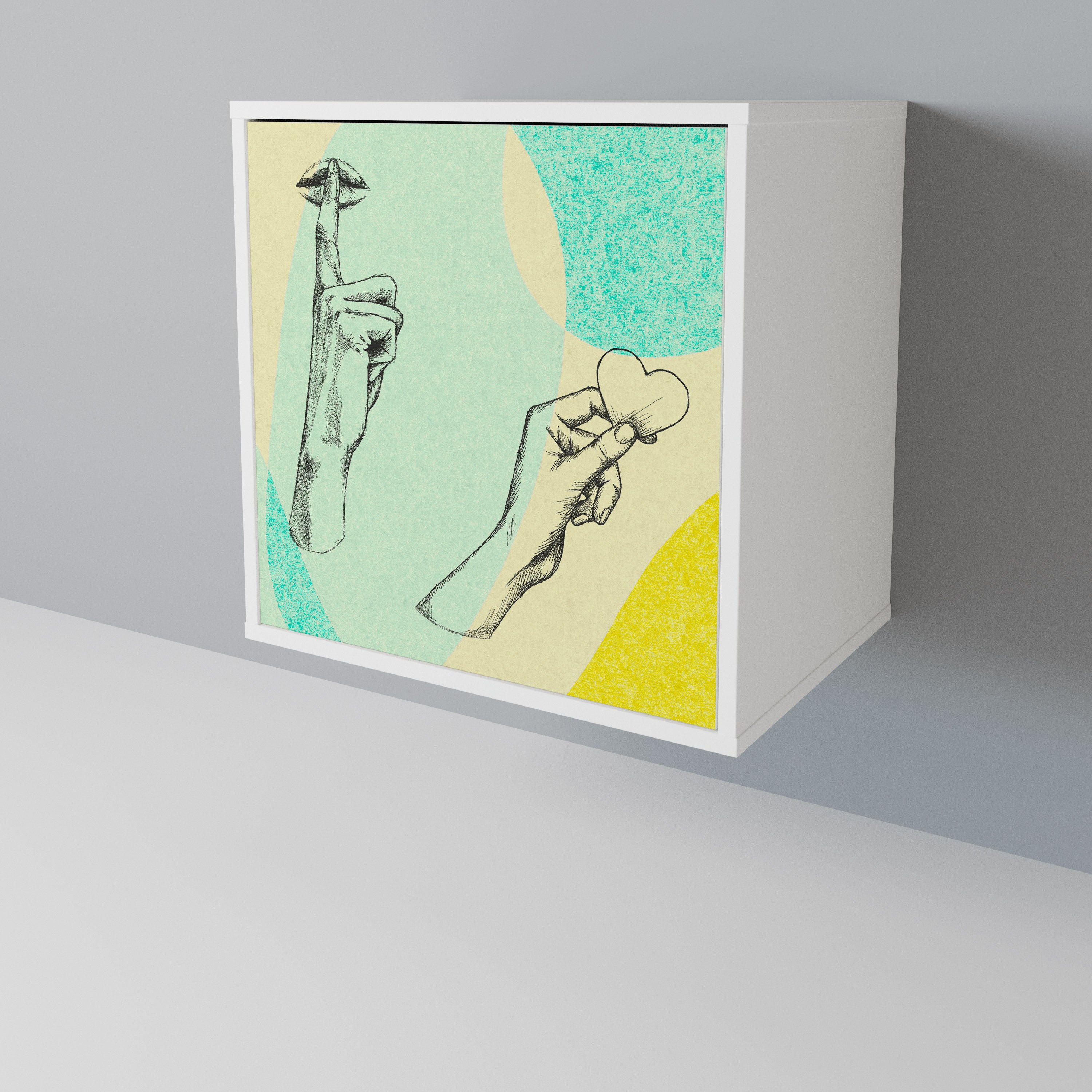 BODY LANGUAGE 1-Door Sideboard