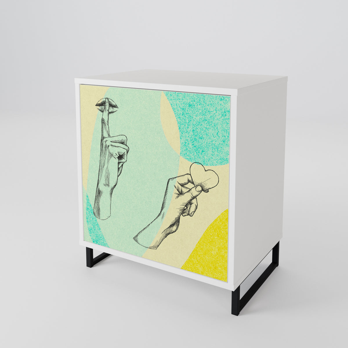 BODY LANGUAGE 1-Door Sideboard