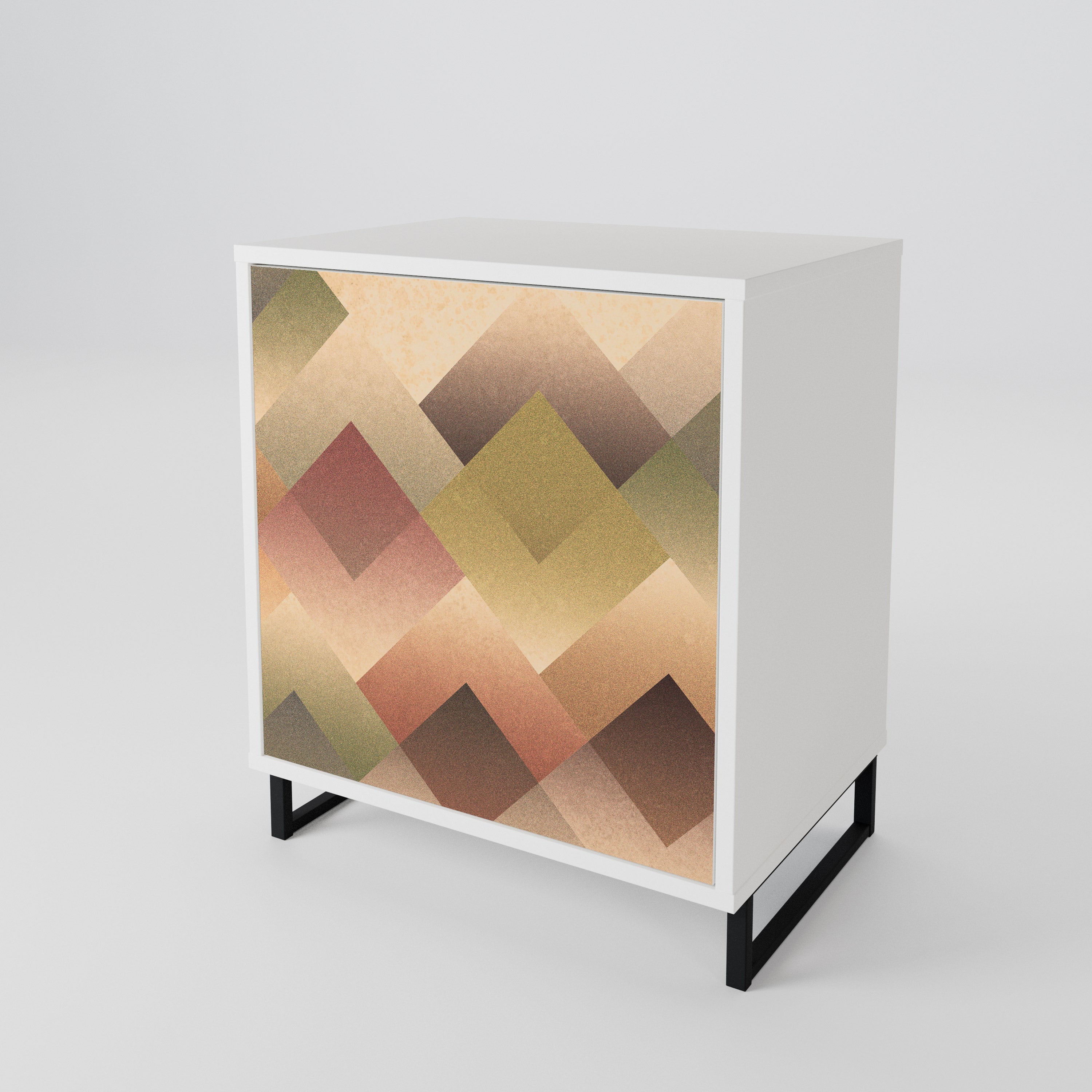 GEOMETRIC FUSION 1-Door Sideboard