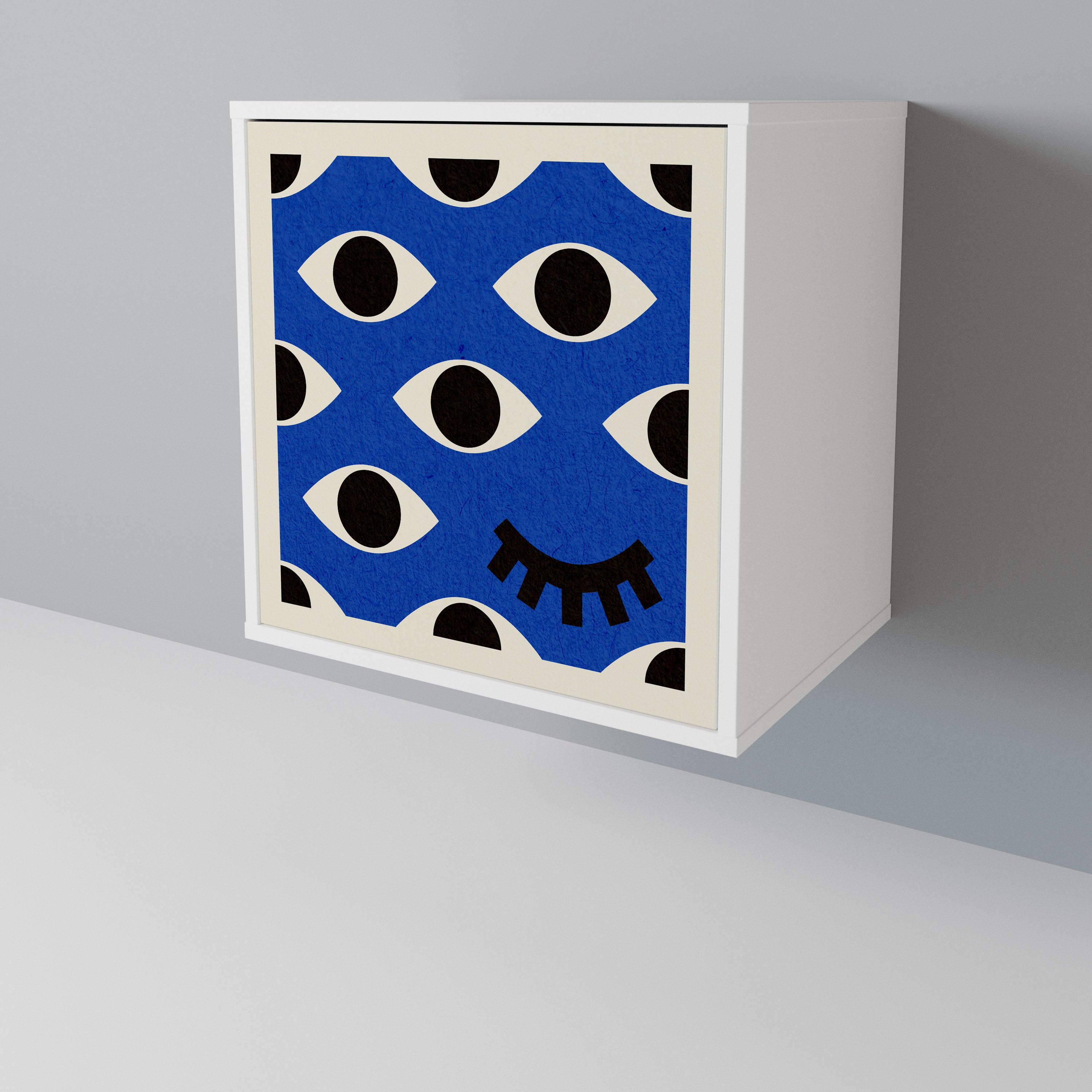 GEOMETRIC EYES 1-Door Sideboard