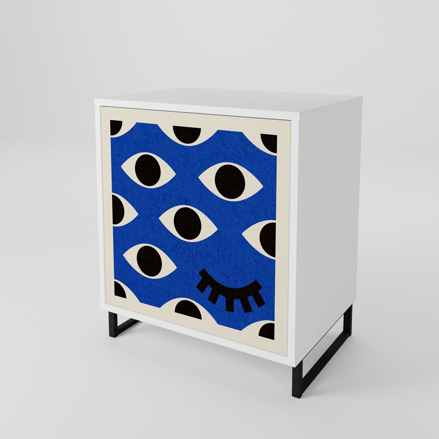 GEOMETRIC EYES 1-Door Sideboard