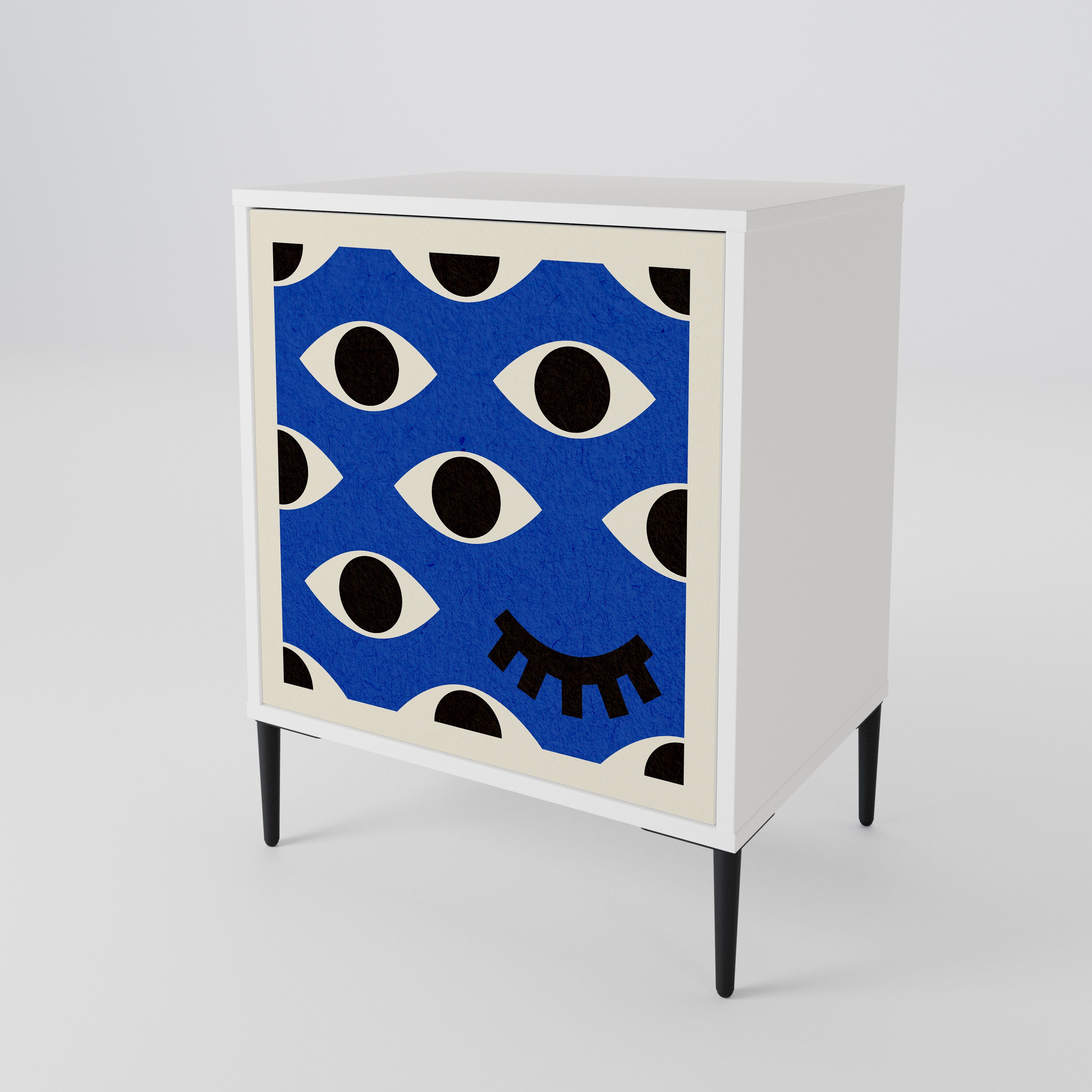 GEOMETRIC EYES 1-Door Sideboard
