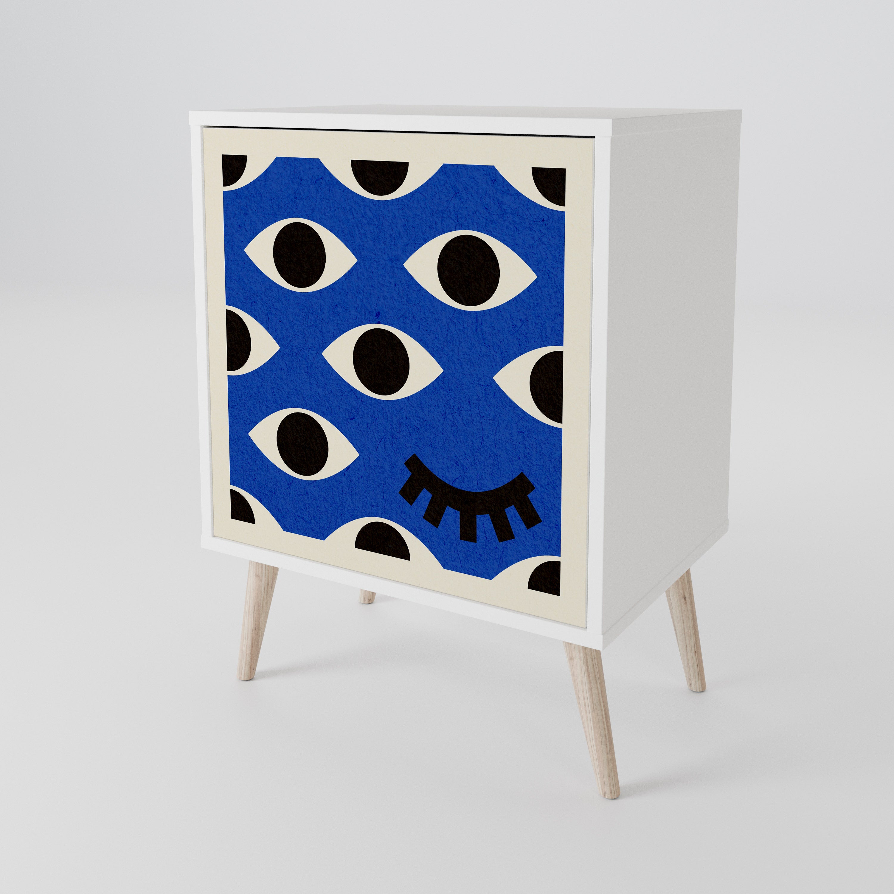 GEOMETRIC EYES 1-Door Sideboard