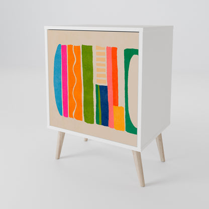 GEOMETRIC SHINE 1-Door Sideboard