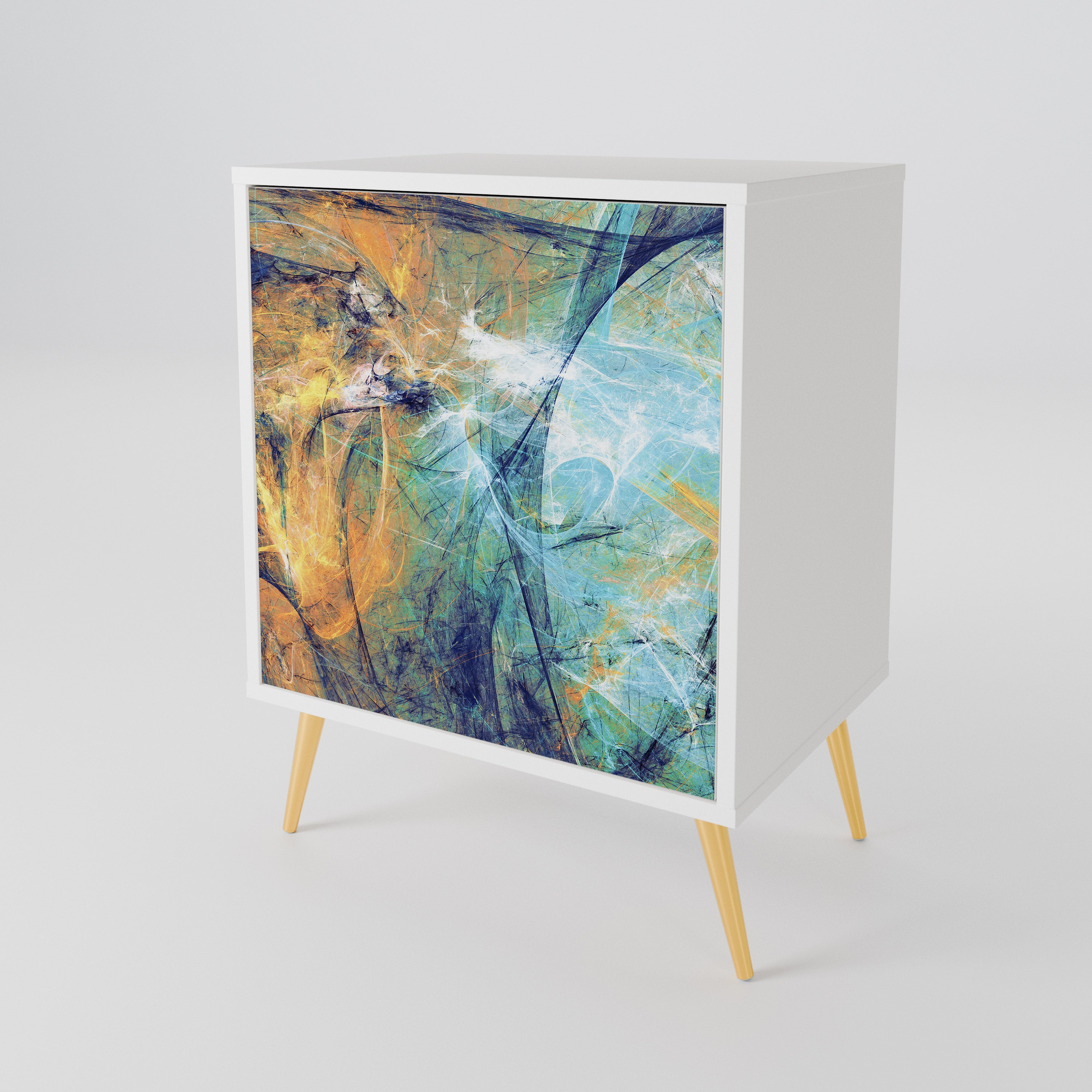 ABSTRACT THOUGHTS 1-Door Sideboard
