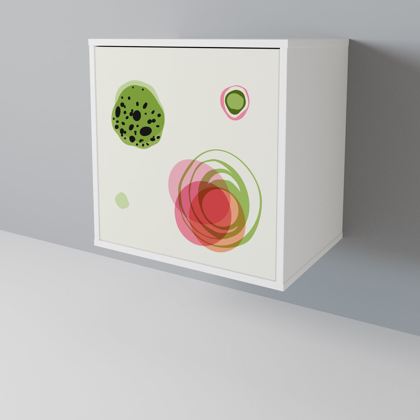 COLORFUL COSMOS 1-Door Sideboard