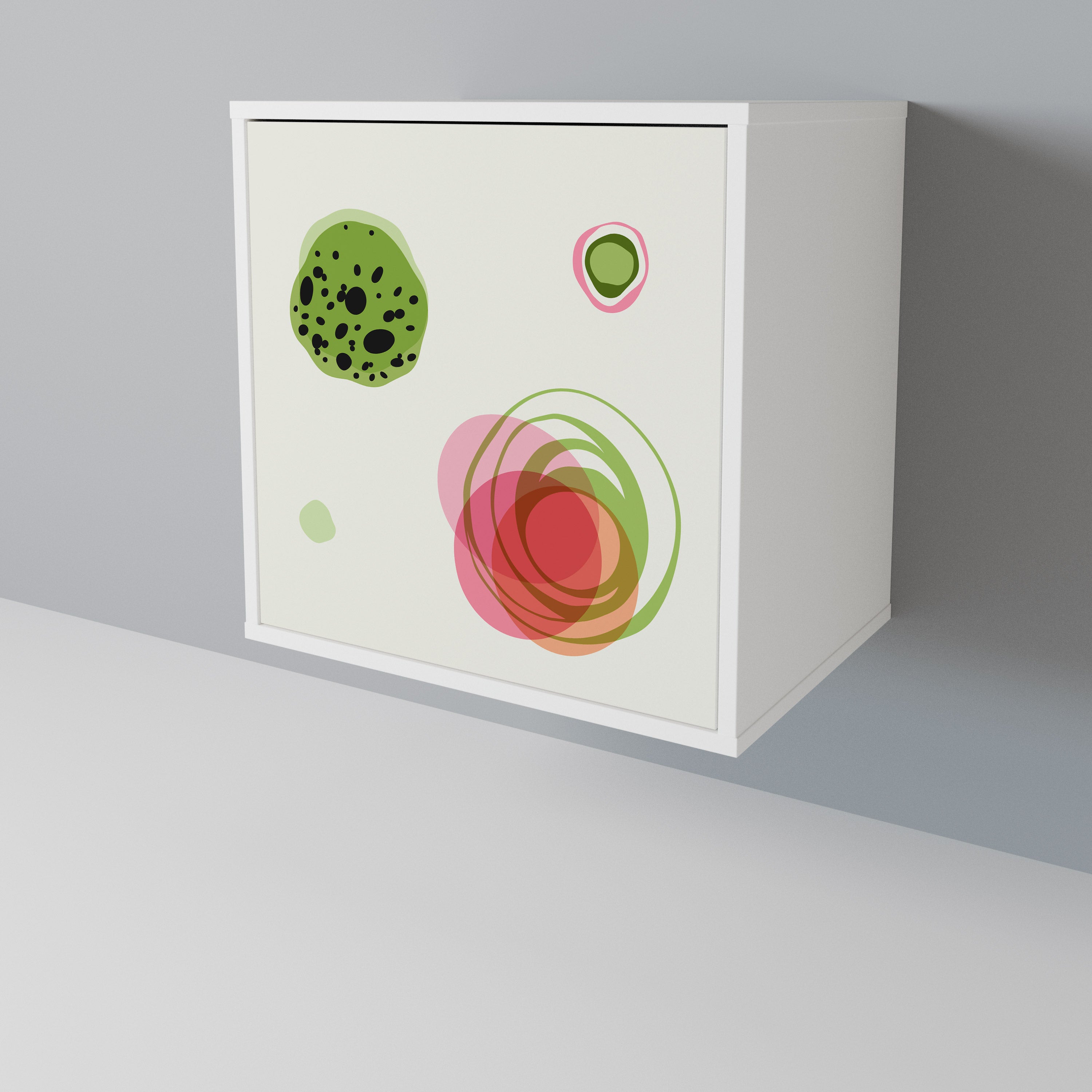 COLORFUL COSMOS 1-Door Sideboard