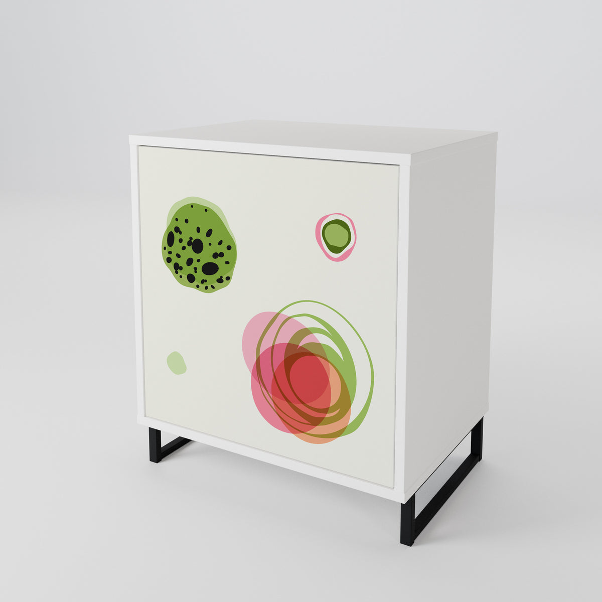 COLORFUL COSMOS 1-Door Sideboard