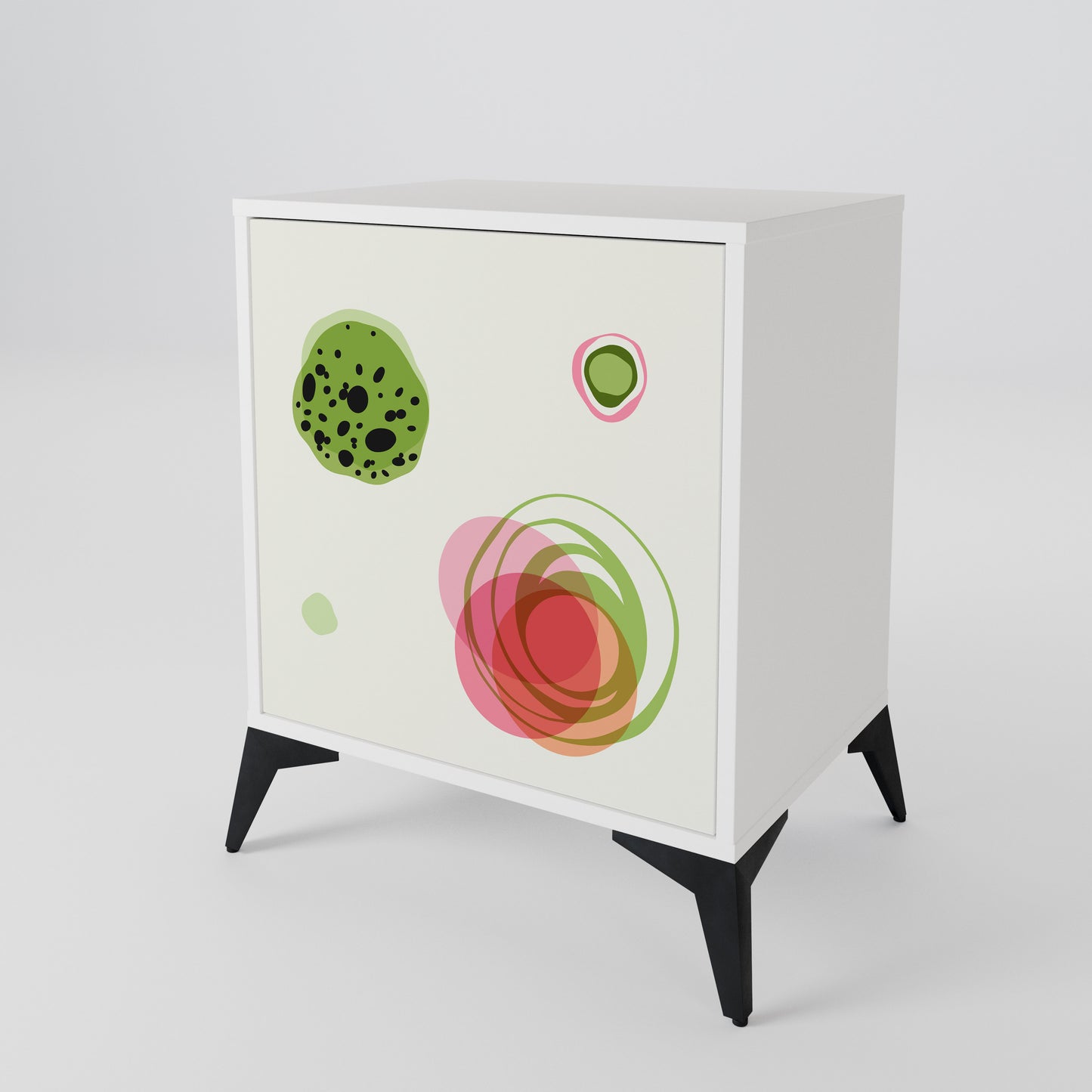 COLORFUL COSMOS 1-Door Sideboard