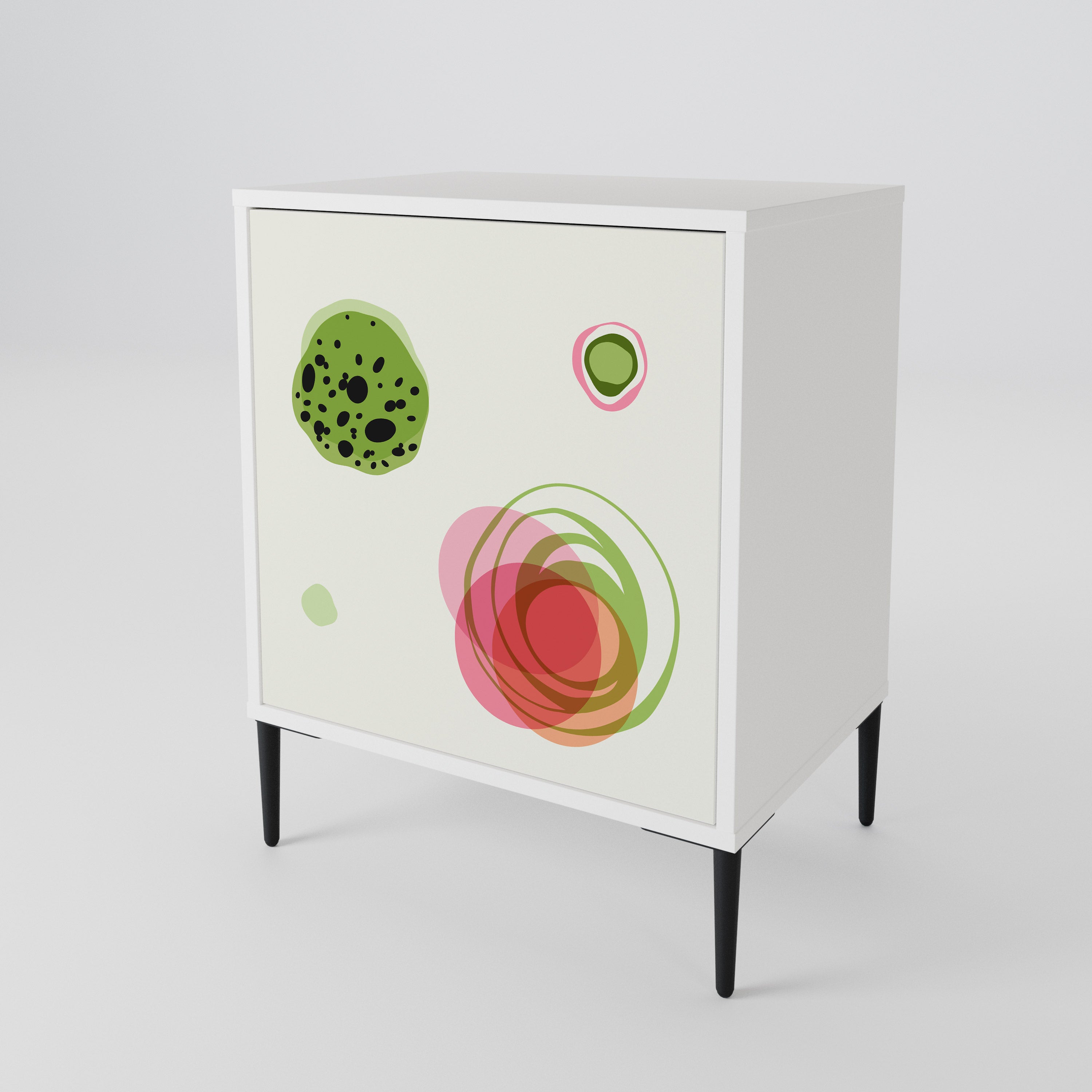 COLORFUL COSMOS 1-Door Sideboard