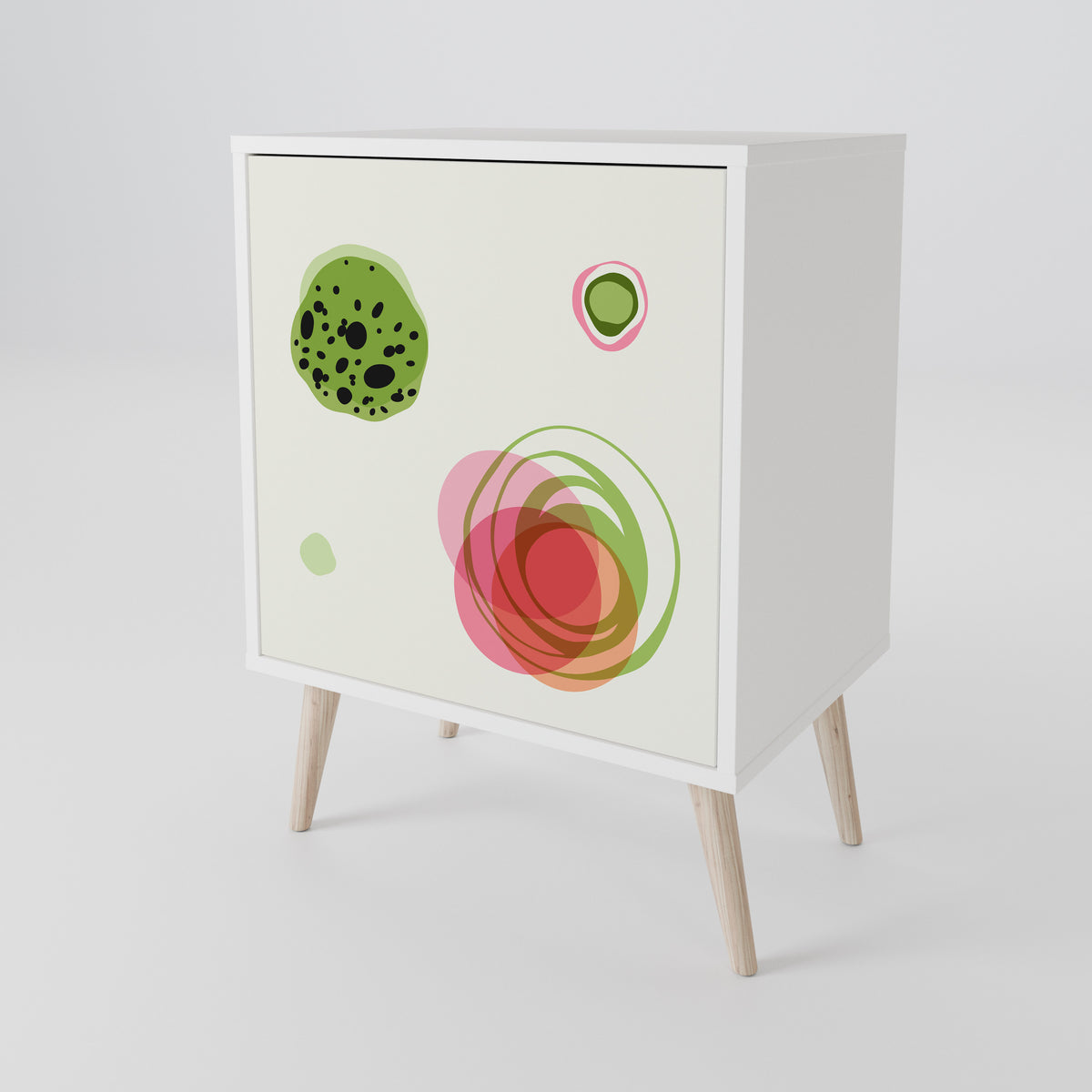 COLORFUL COSMOS 1-Door Sideboard