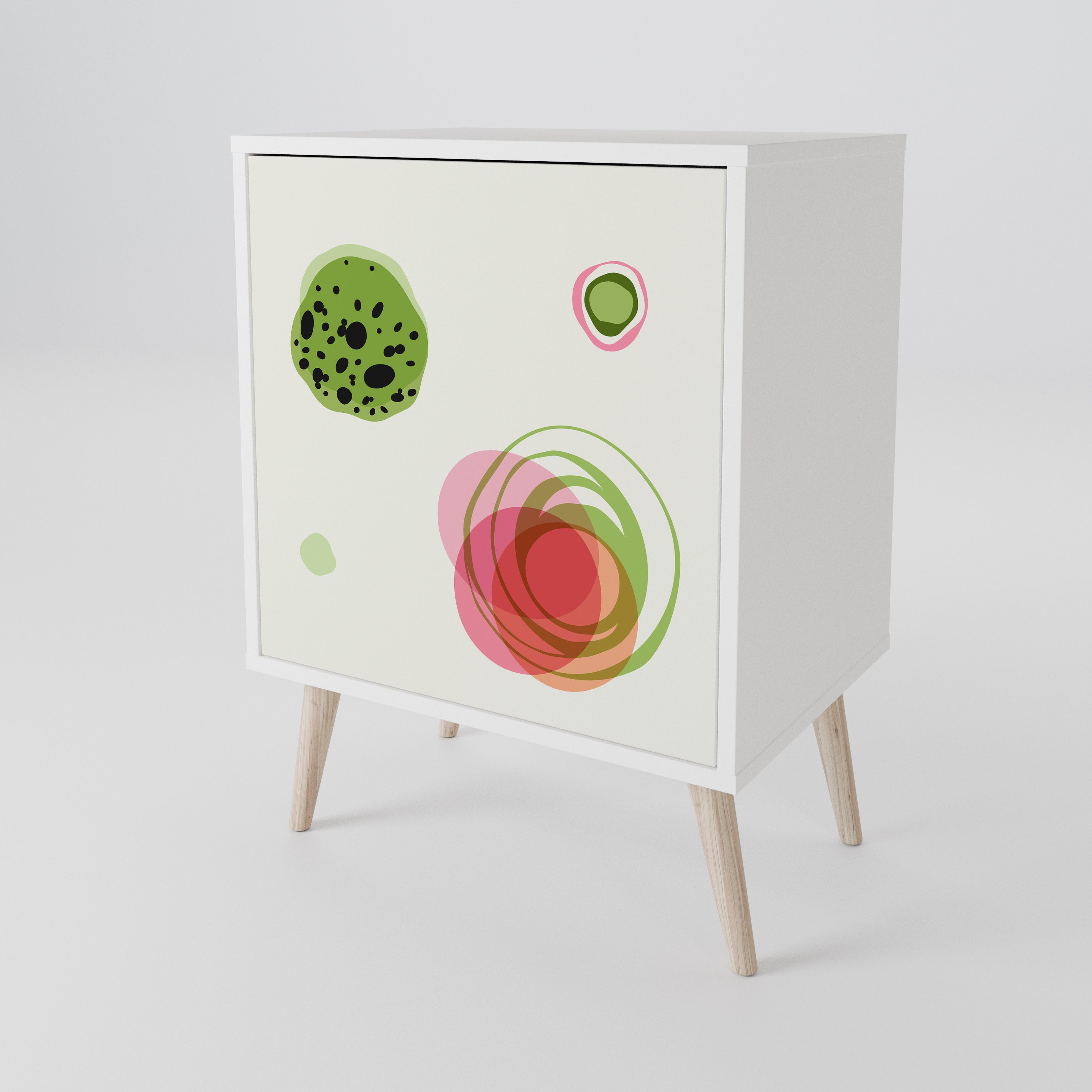 COLORFUL COSMOS 1-Door Sideboard