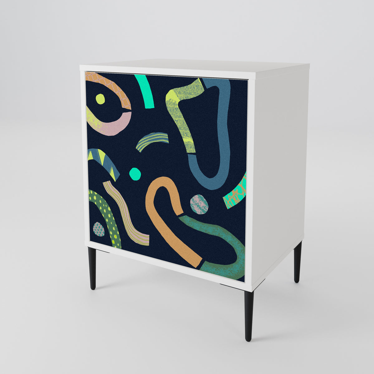 CONTRAST DANCE 1-Door Sideboard