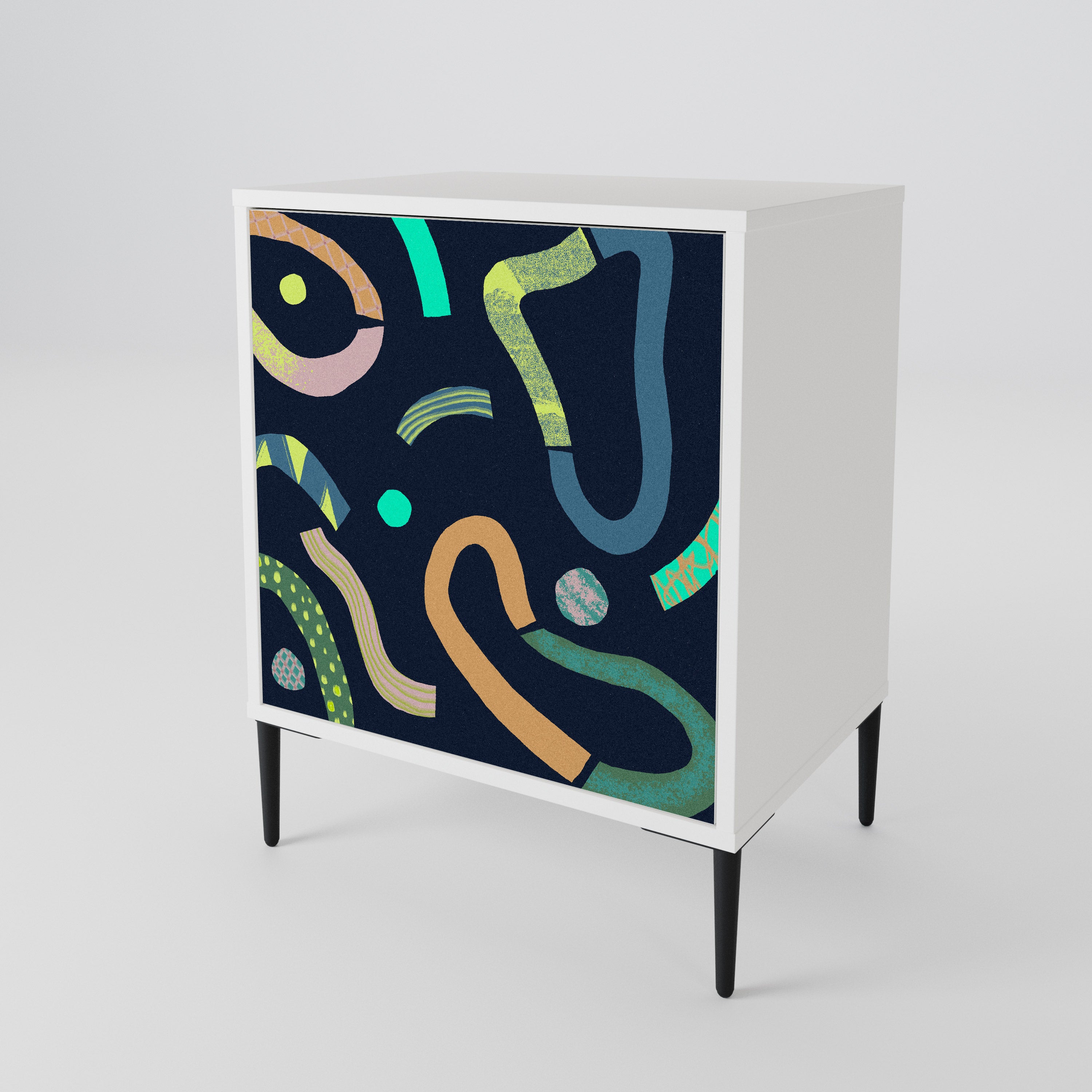 CONTRAST DANCE 1-Door Sideboard