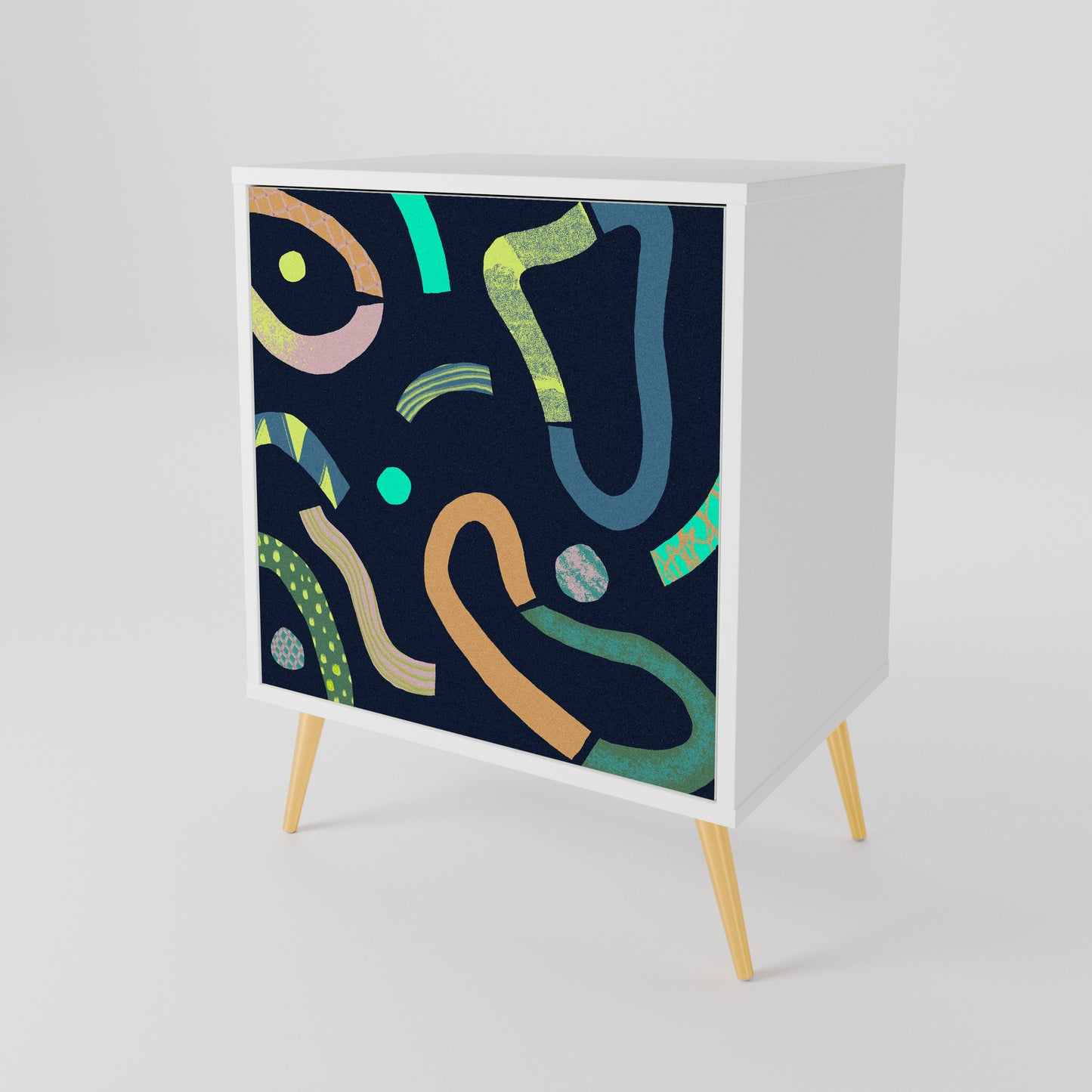 CONTRAST DANCE 1-Door Sideboard