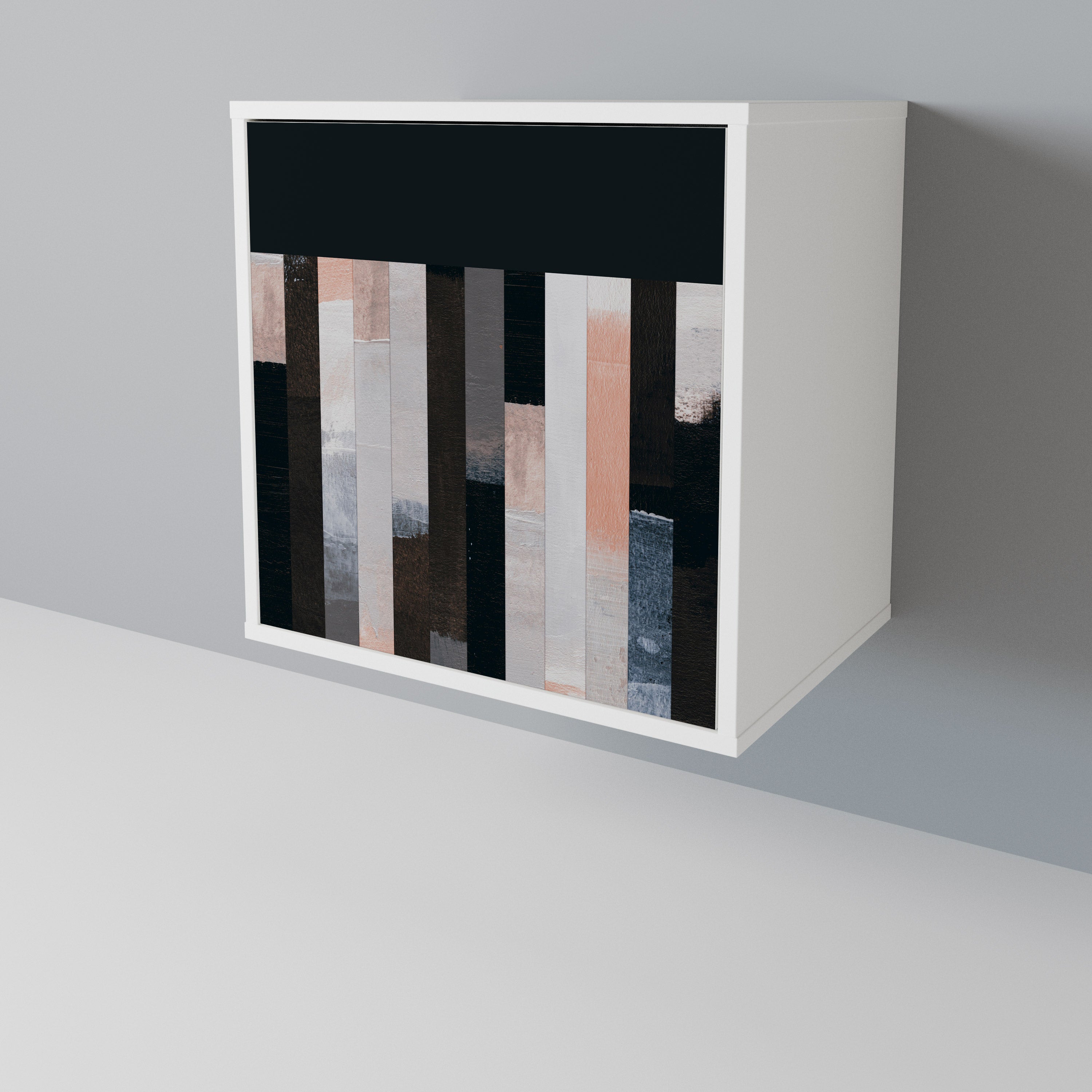 COLLAGE OF RECTANGLES 1-Door Sideboard
