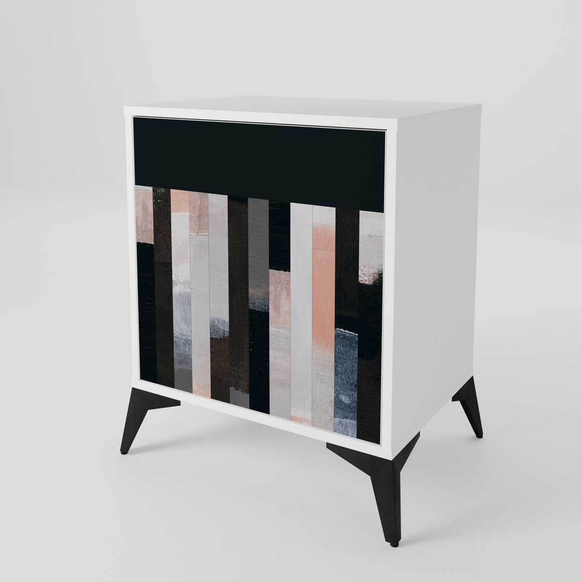 COLLAGE OF RECTANGLES 1-Door Sideboard