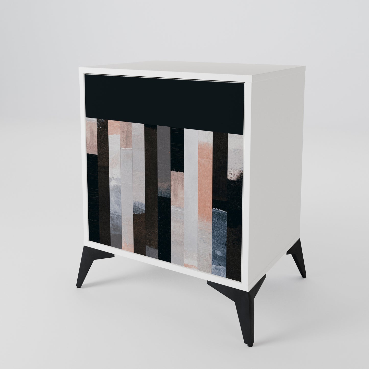 COLLAGE OF RECTANGLES 1-Door Sideboard
