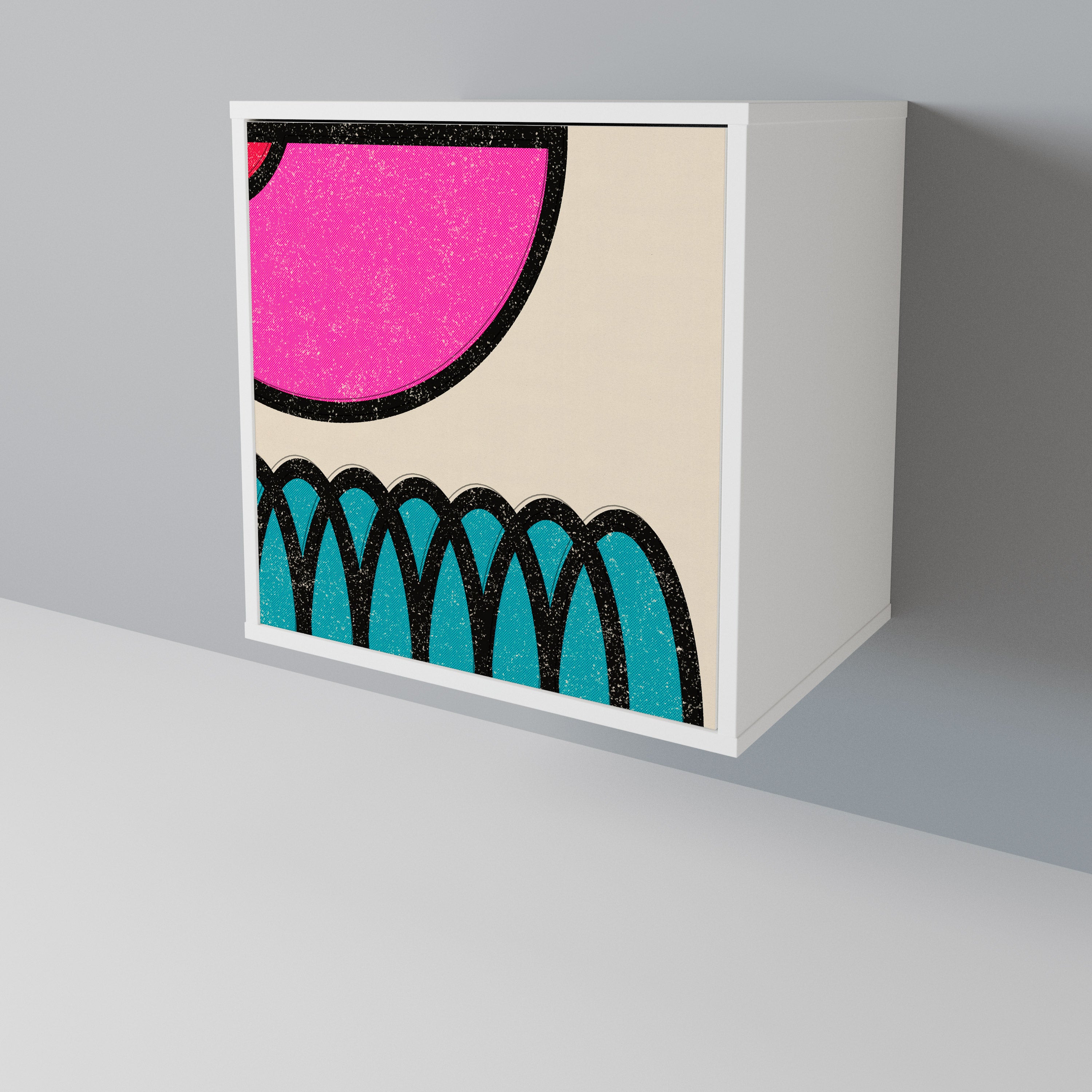 GEOMETRIC RHAPSODY 1-Door Sideboard