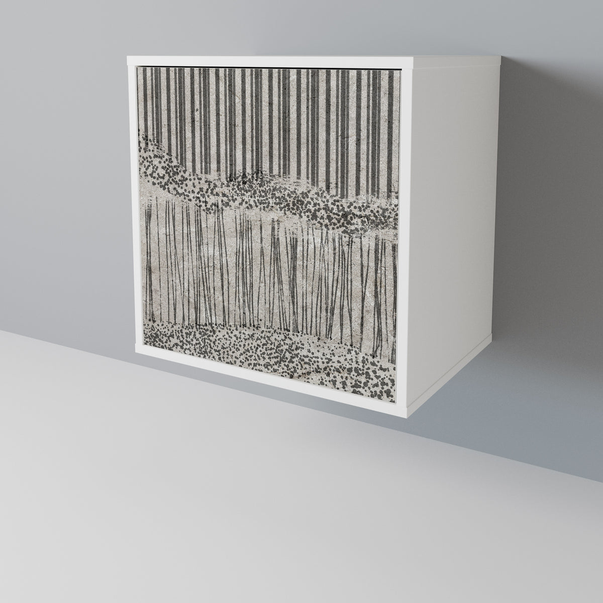 GRAIN LINES 1-Door Sideboard