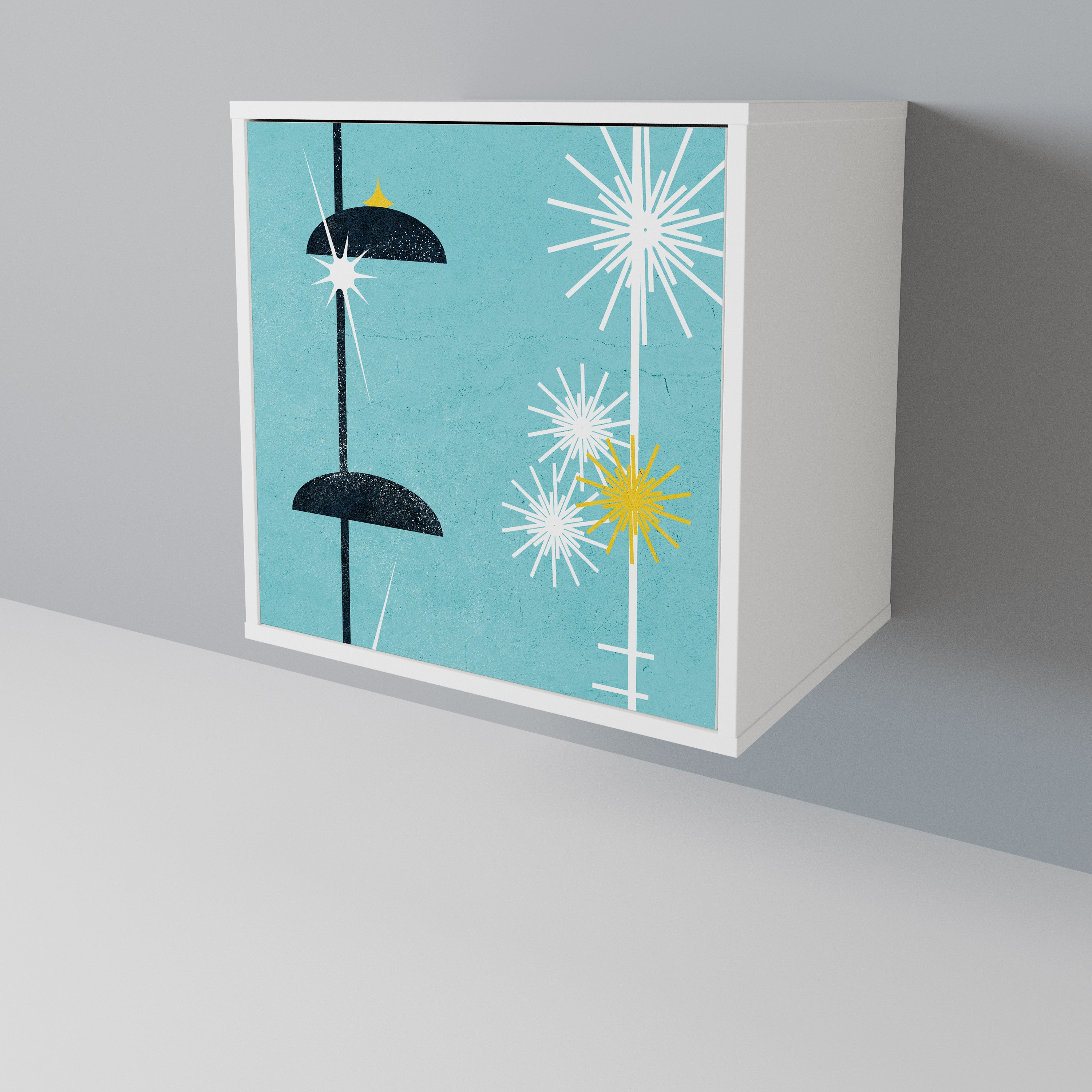 PATHS TO HAPPINESS 1-Door Sideboard