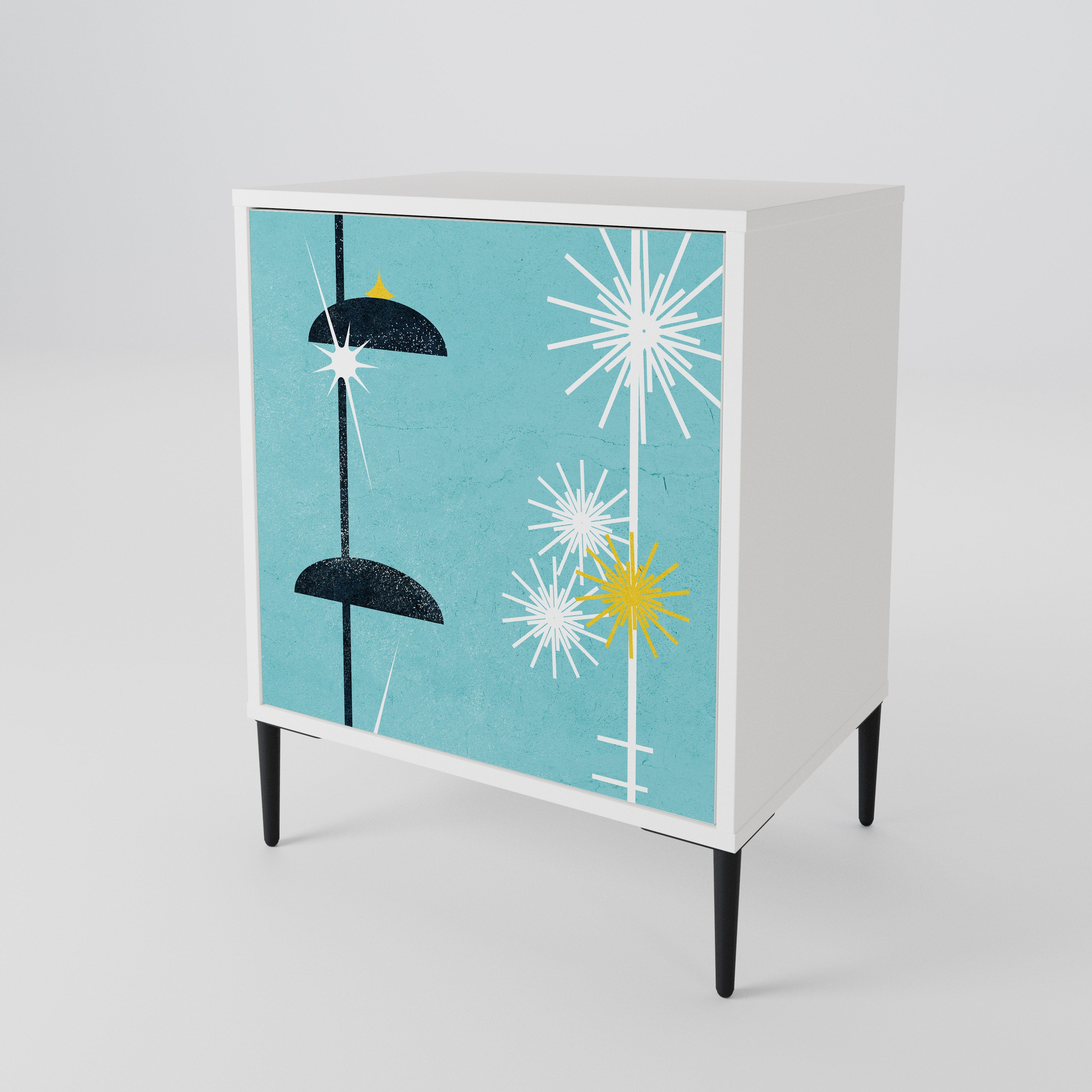 PATHS TO HAPPINESS 1-Door Sideboard