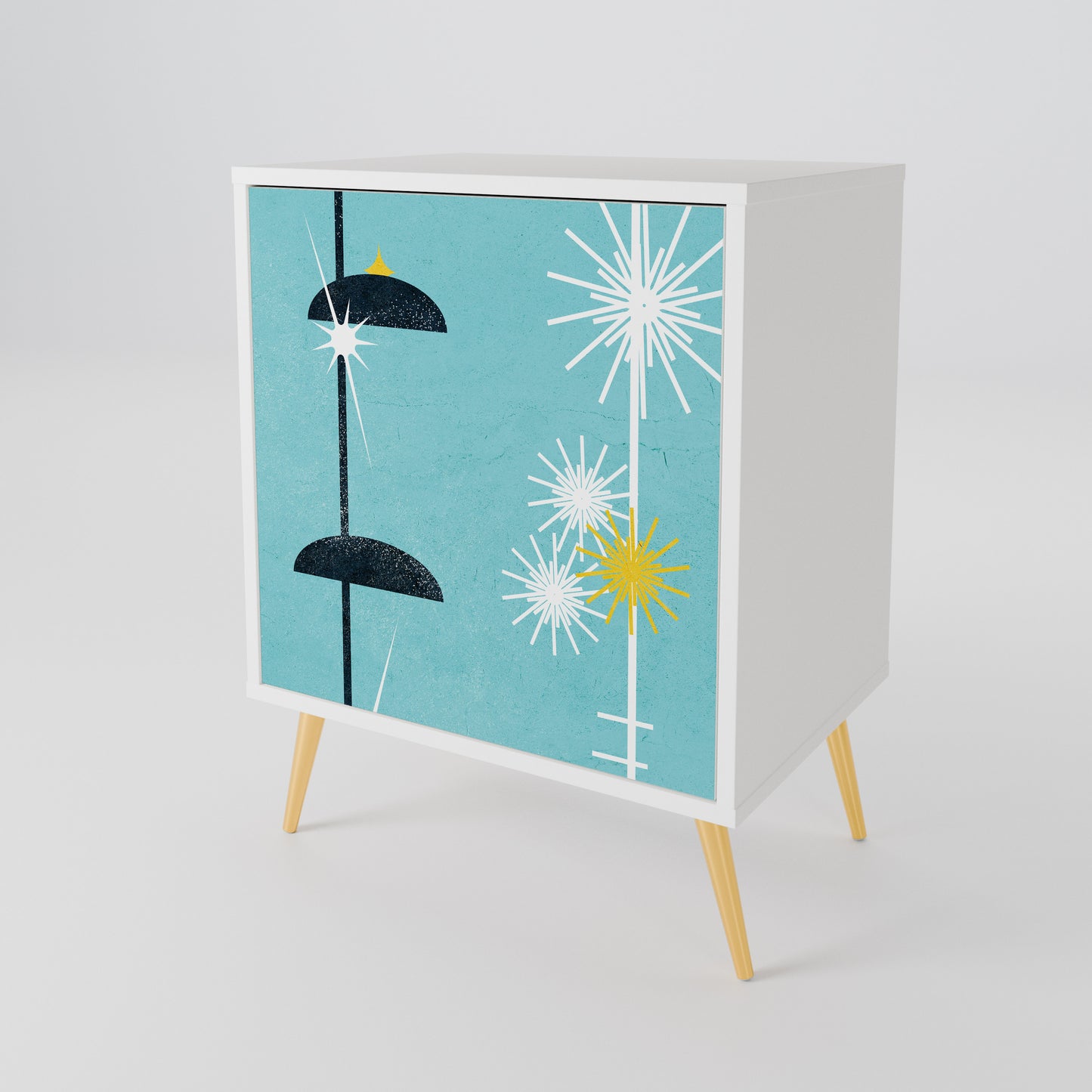 PATHS TO HAPPINESS 1-Door Sideboard