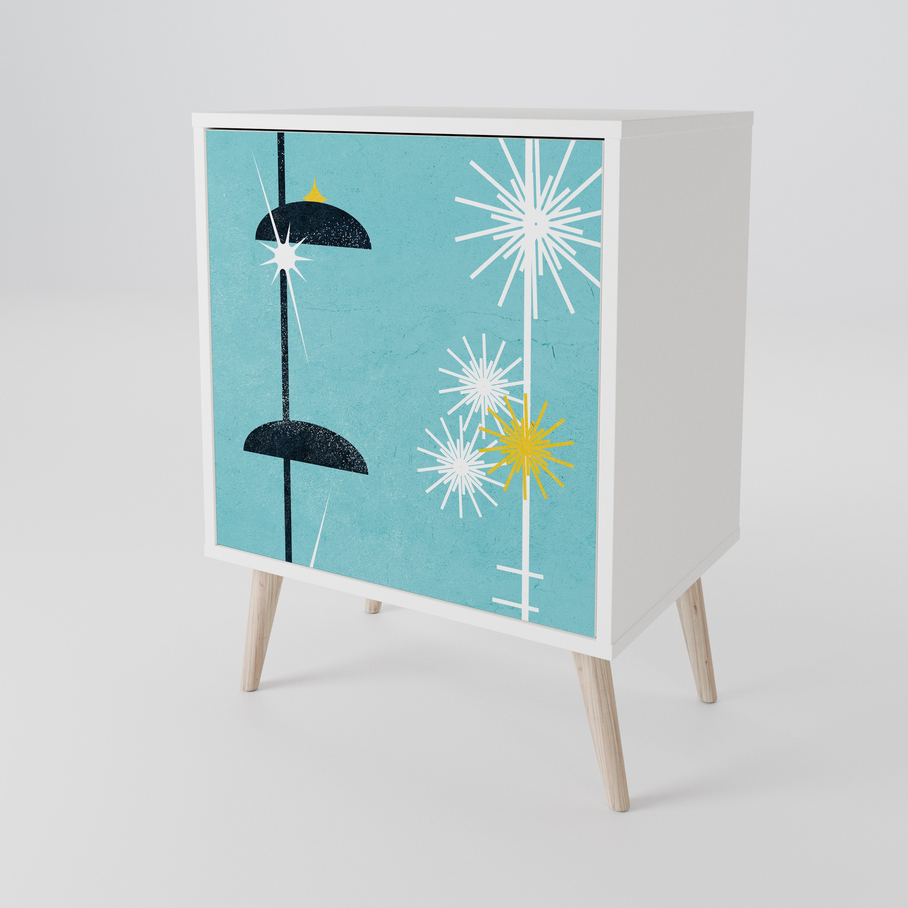 PATHS TO HAPPINESS 1-Door Sideboard