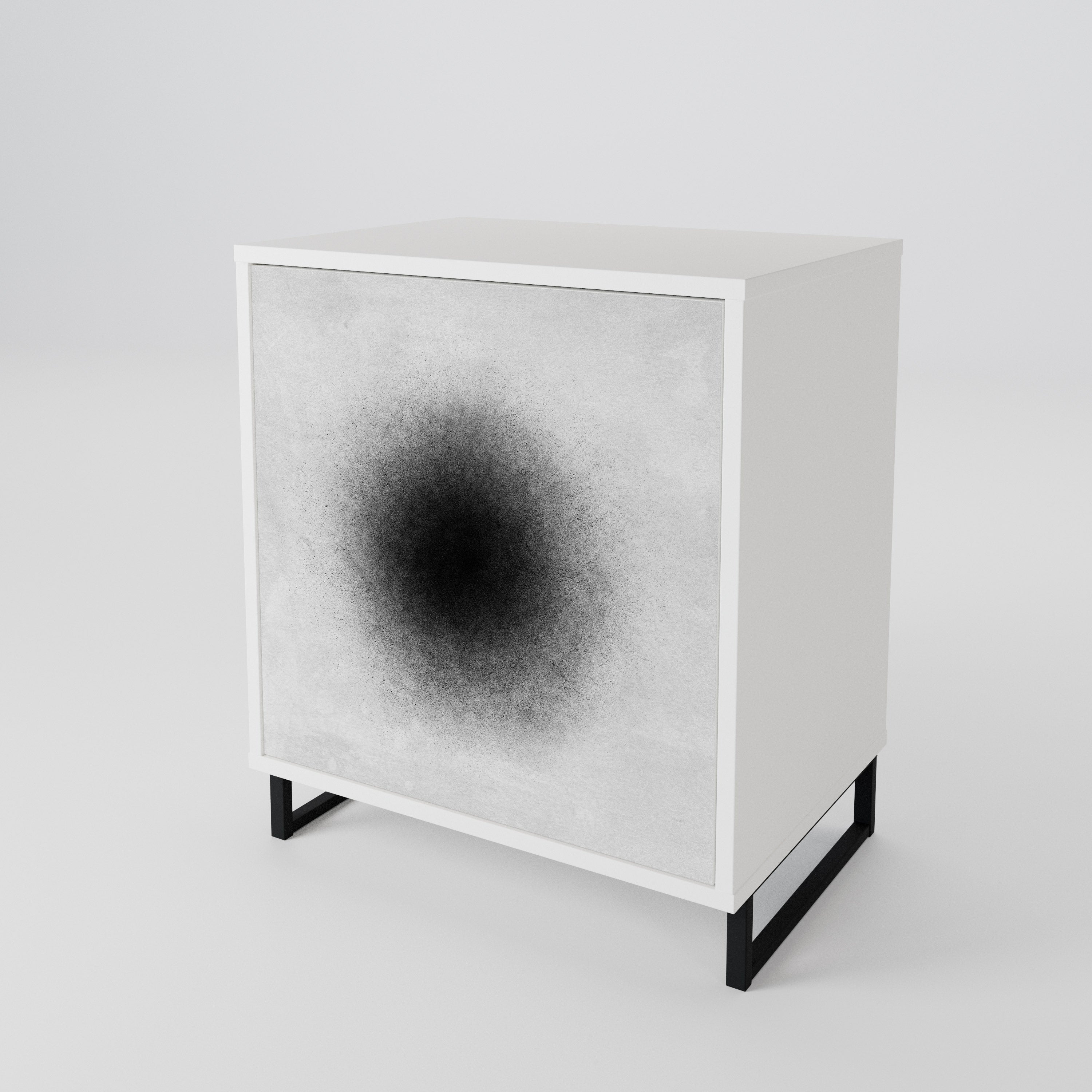 BLACK HOLE 1-Door Sideboard