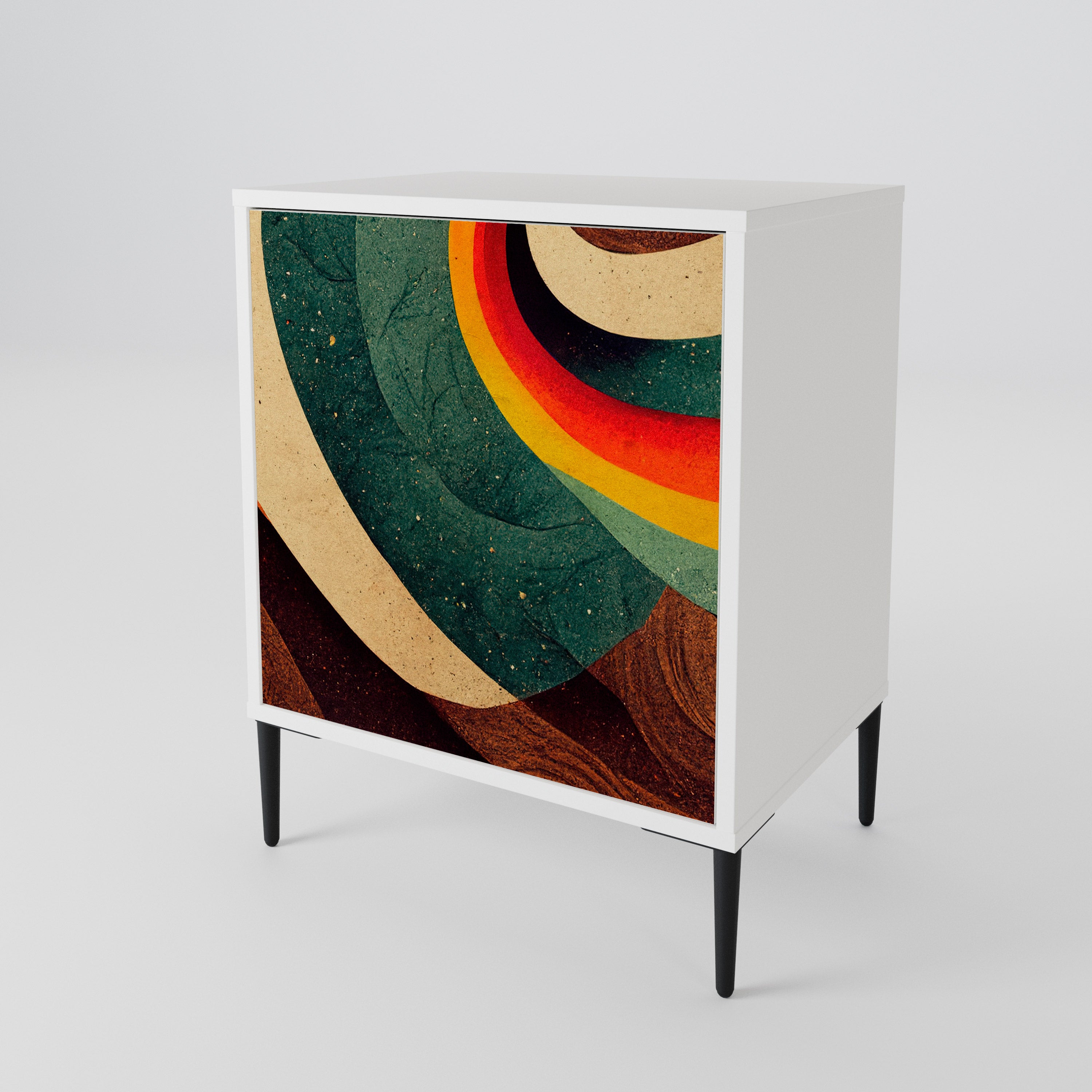 COLORFUL STRANDS 1-Door Sideboard