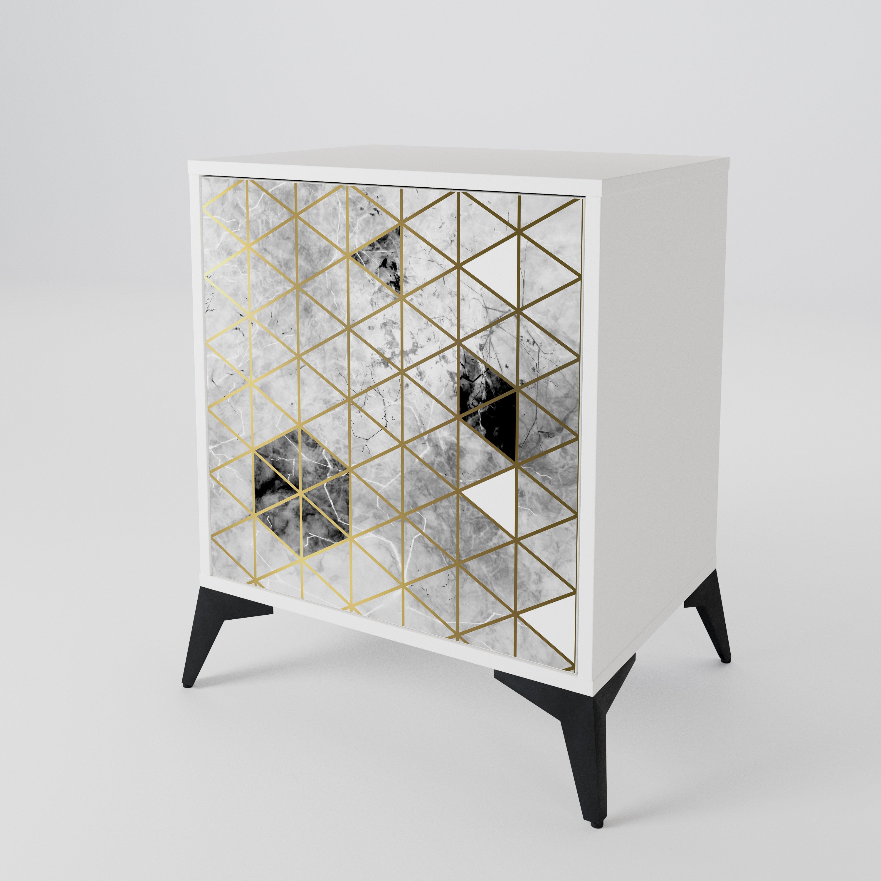 ASHEN ARIA 1-Door Sideboard