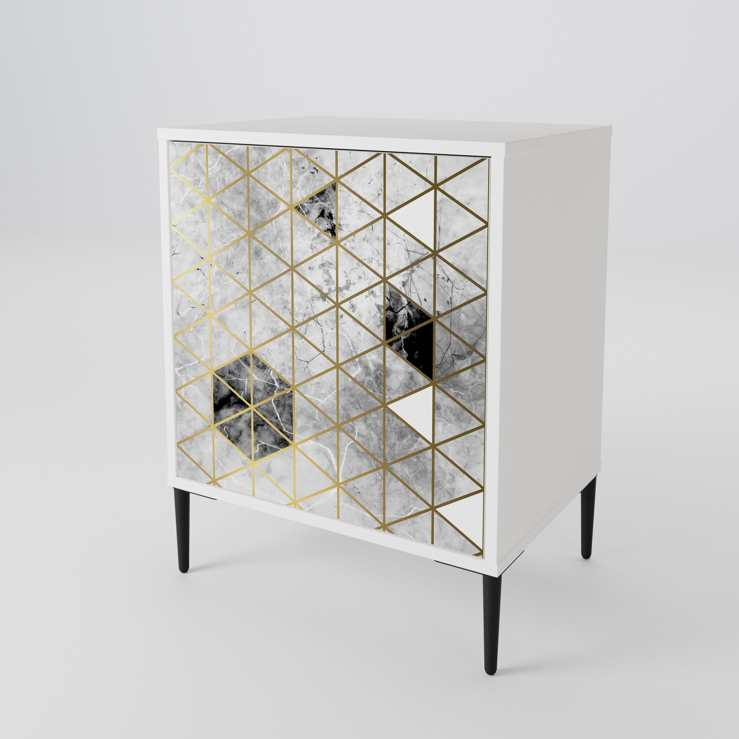 ASHEN ARIA 1-Door Sideboard