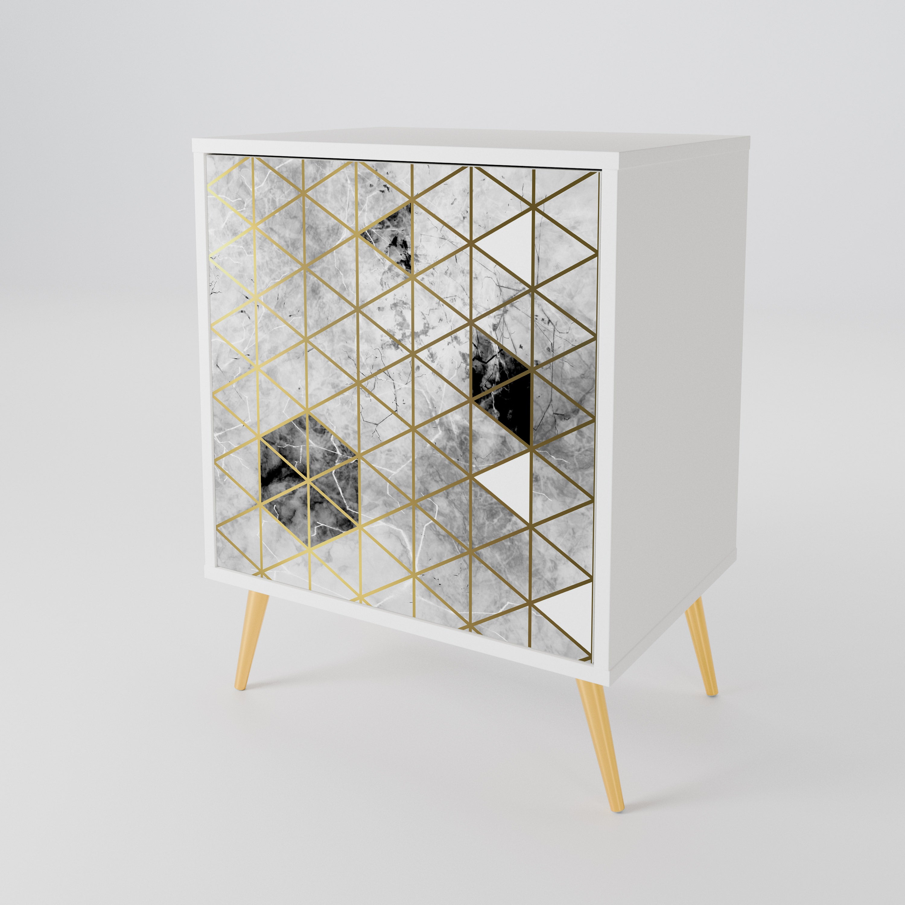 ASHEN ARIA 1-Door Sideboard