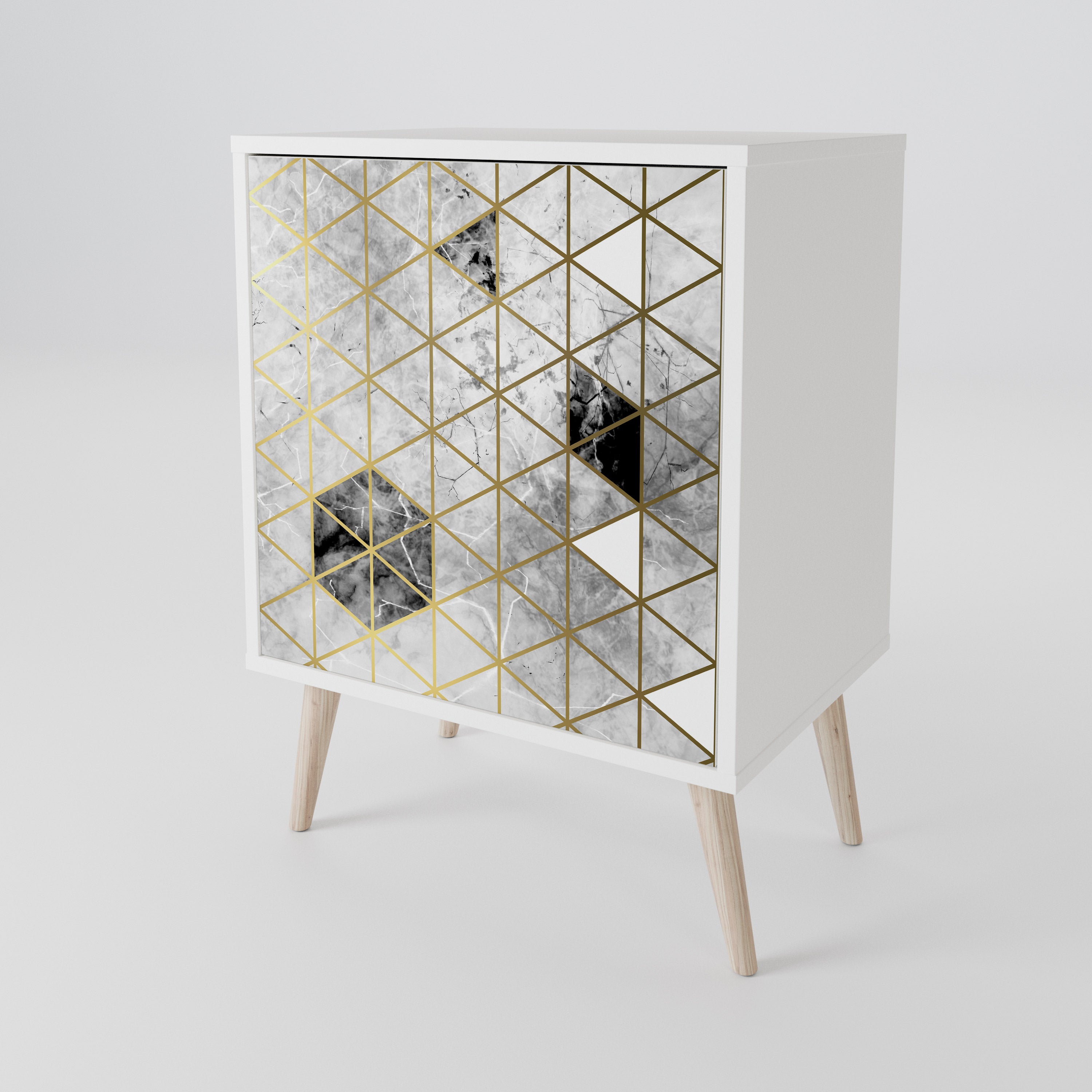 ASHEN ARIA 1-Door Sideboard