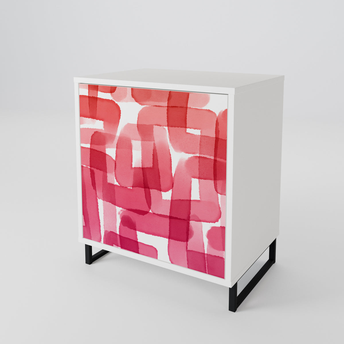 KALEIDOSCOPIC CUBISM 1-Door Sideboard
