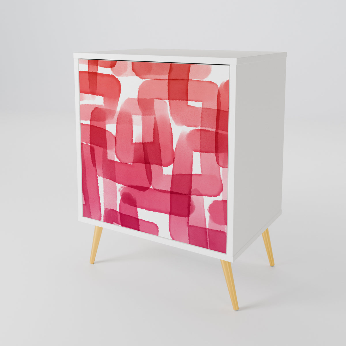 KALEIDOSCOPIC CUBISM 1-Door Sideboard