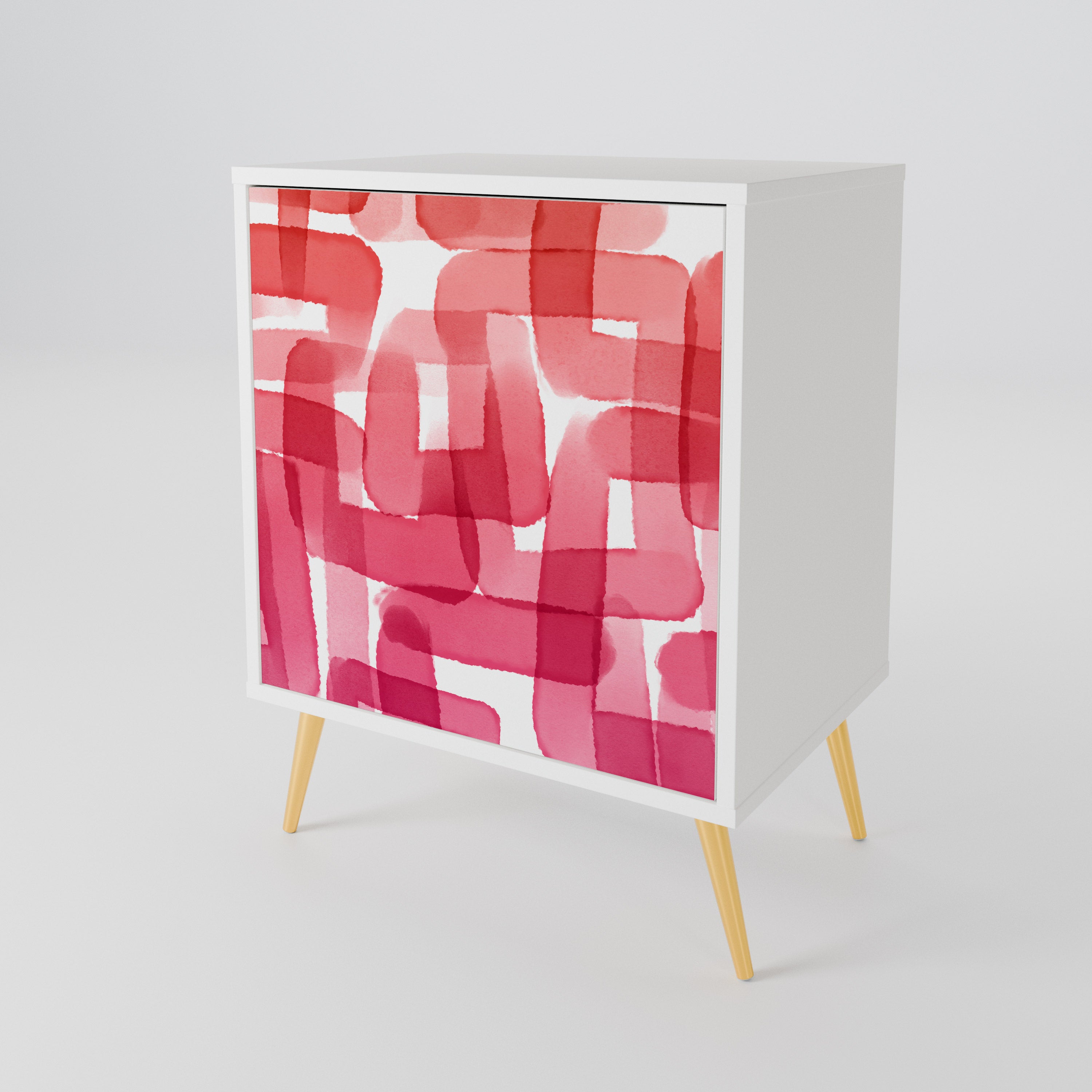 KALEIDOSCOPIC CUBISM 1-Door Sideboard