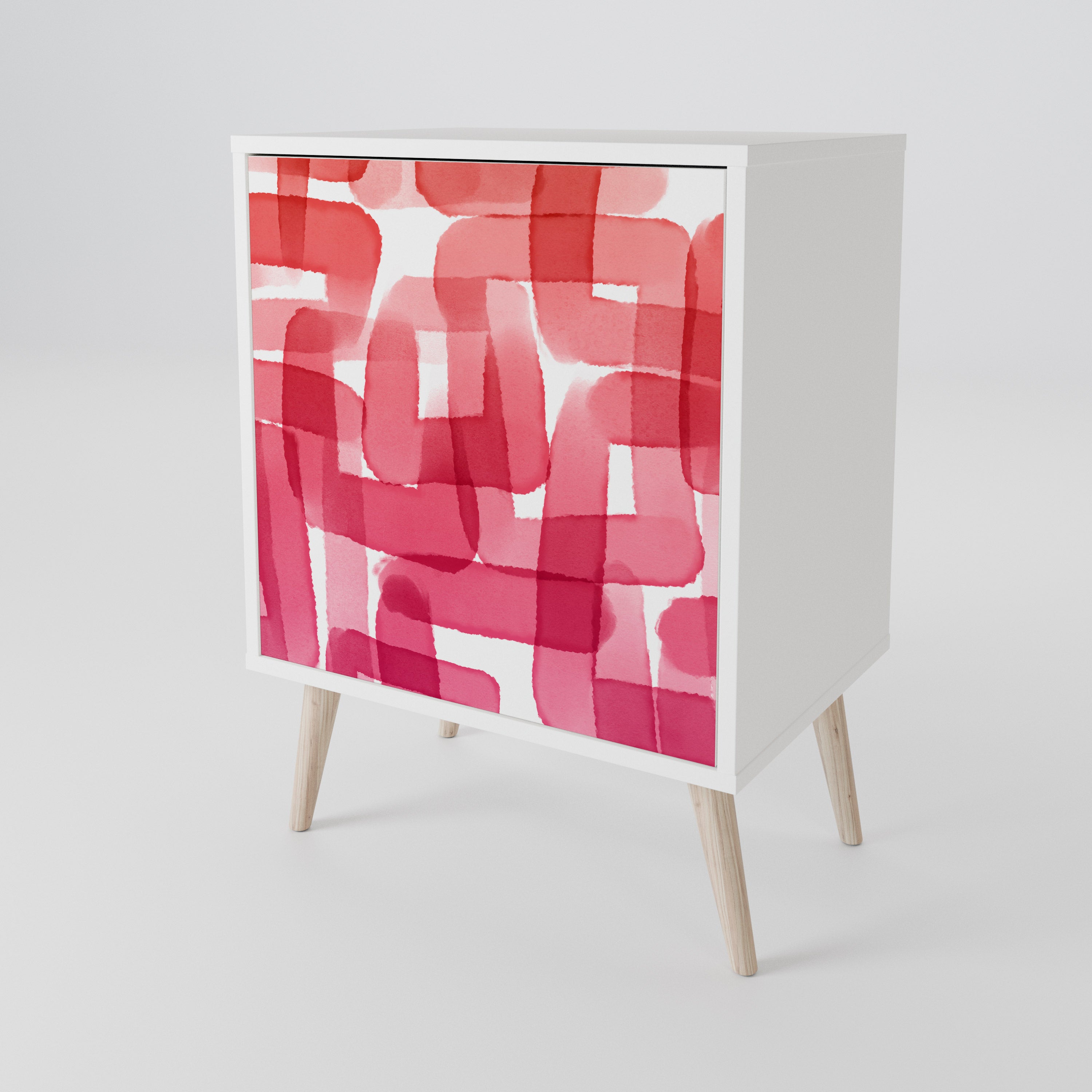 KALEIDOSCOPIC CUBISM 1-Door Sideboard