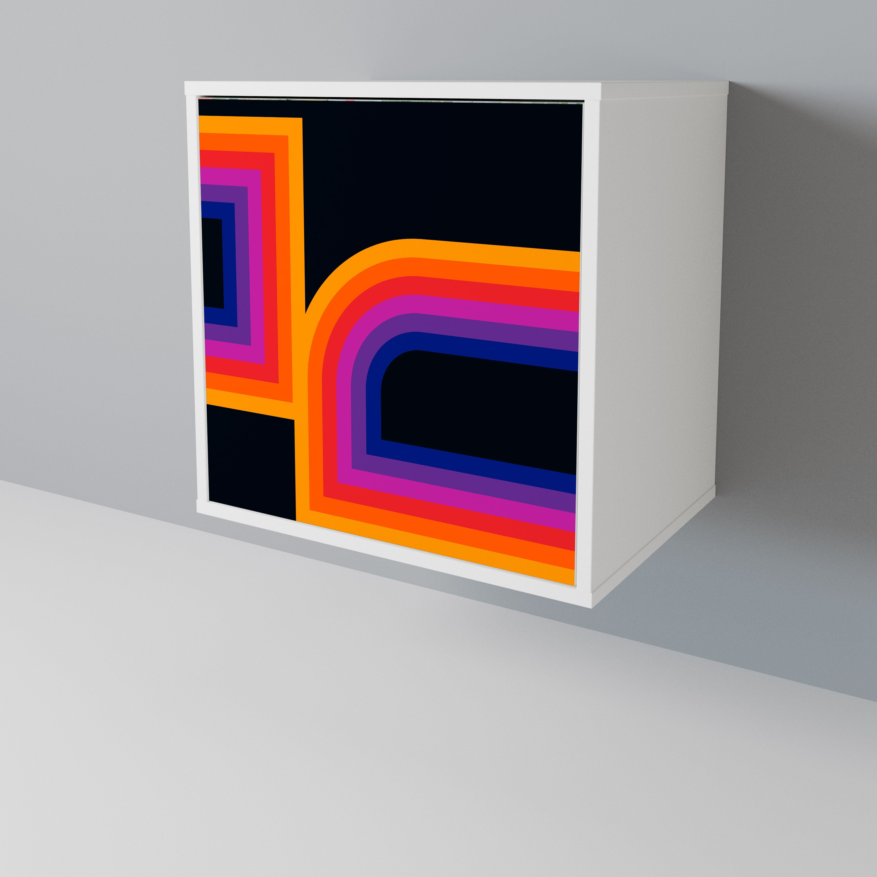 BLINDED BY THE LIGHTS 1-Door Sideboard