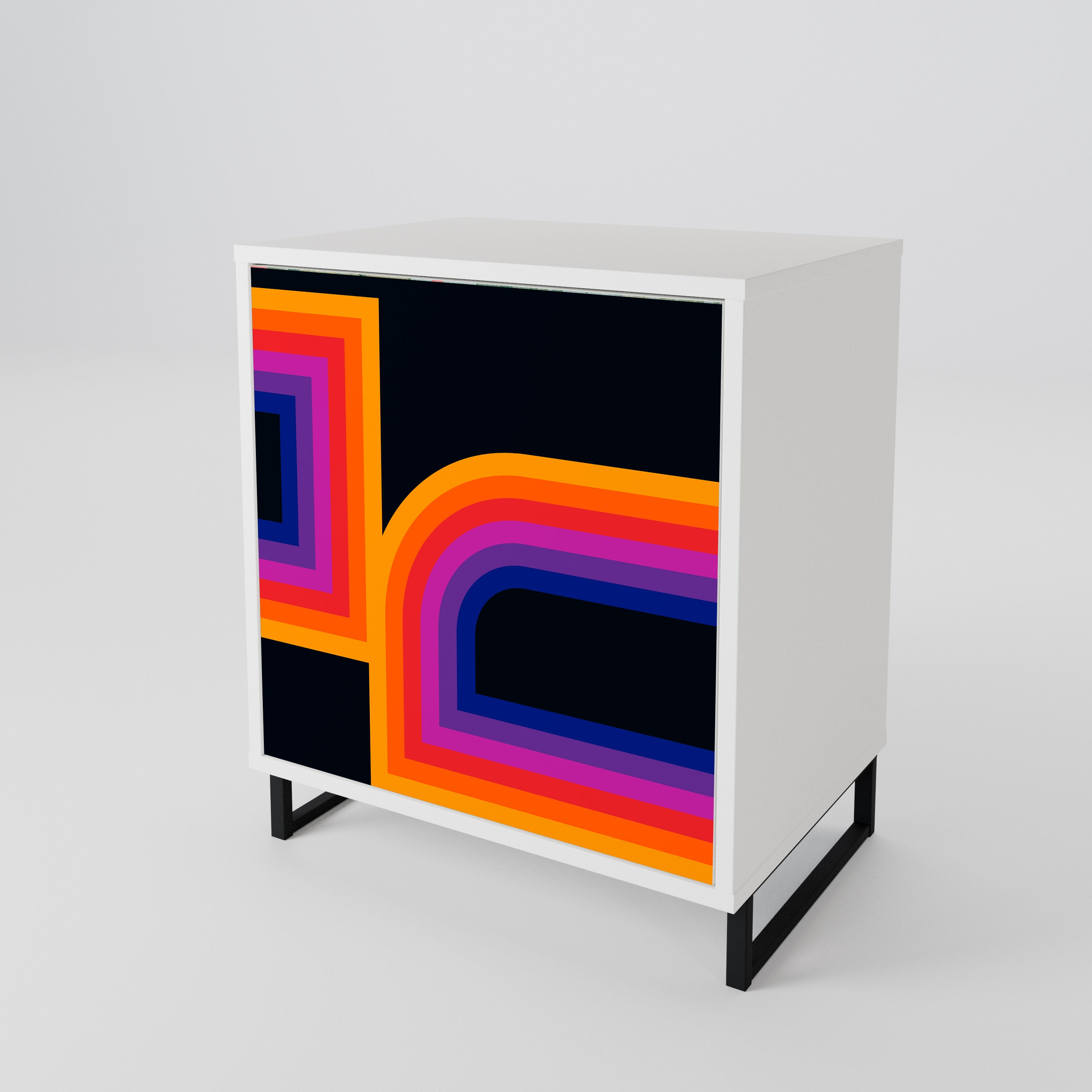 BLINDED BY THE LIGHTS 1-Door Sideboard