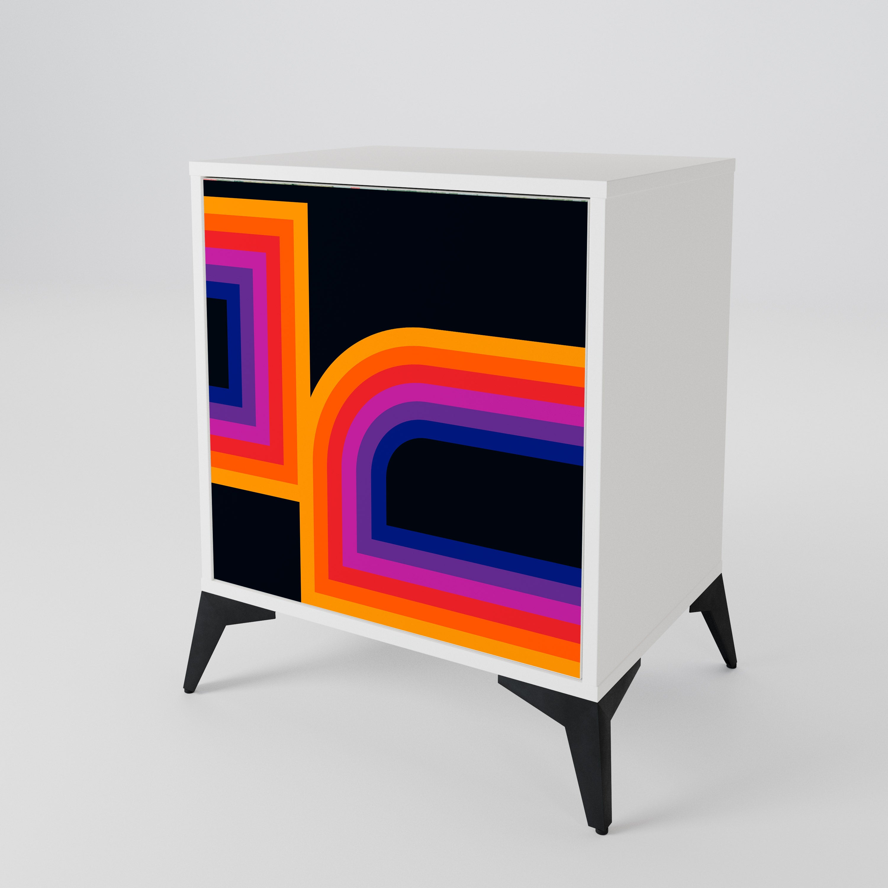 BLINDED BY THE LIGHTS 1-Door Sideboard