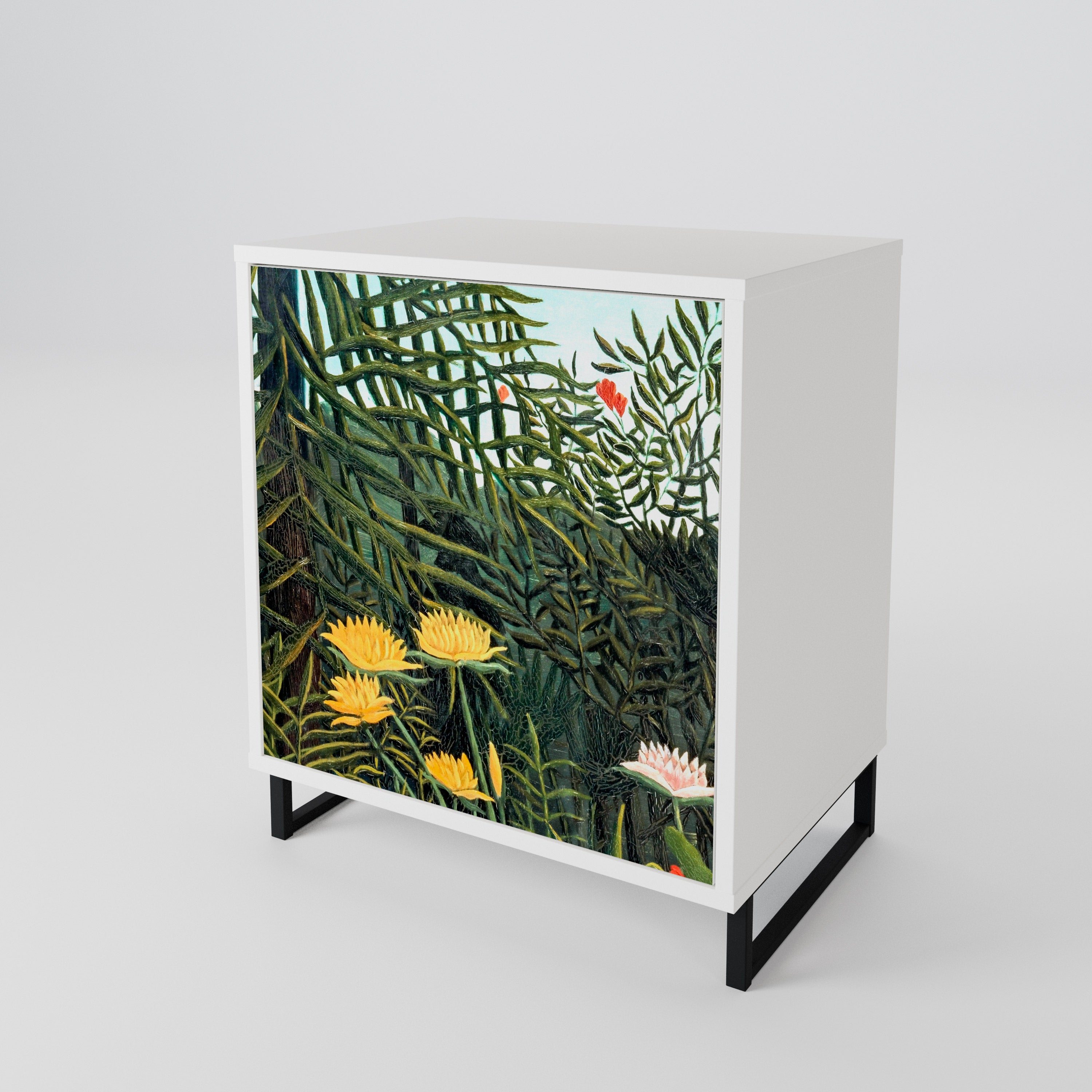 VIRGIN FOREST WITH SUNSET 1-Door Sideboard