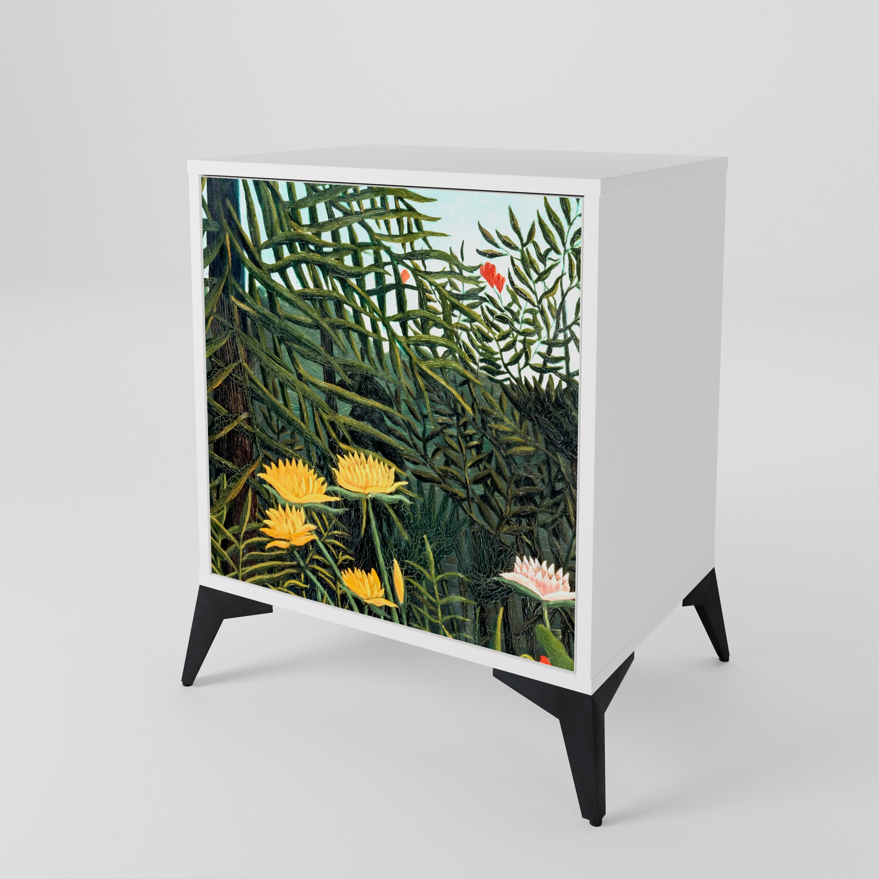 VIRGIN FOREST WITH SUNSET 1-Door Sideboard