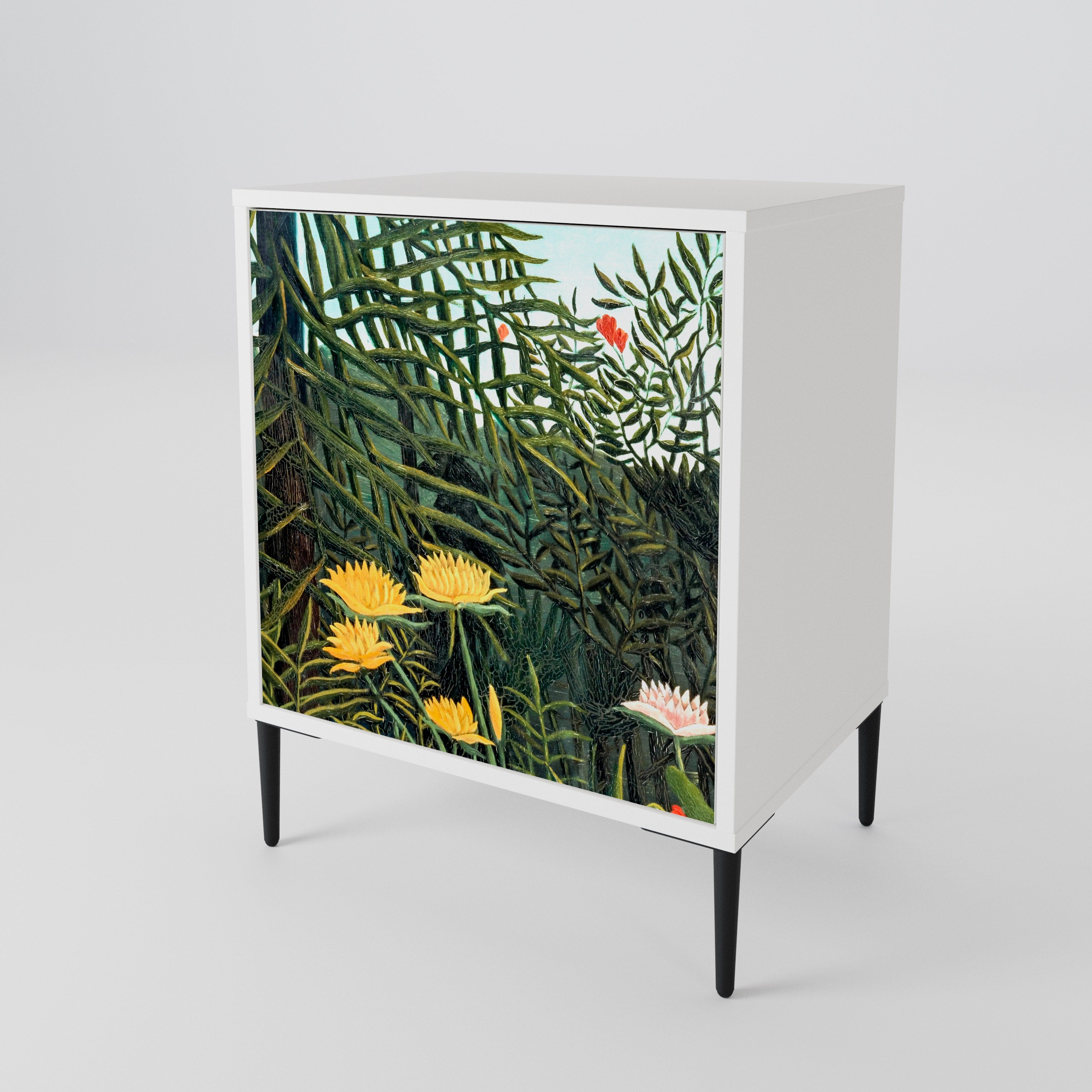 VIRGIN FOREST WITH SUNSET 1-Door Sideboard