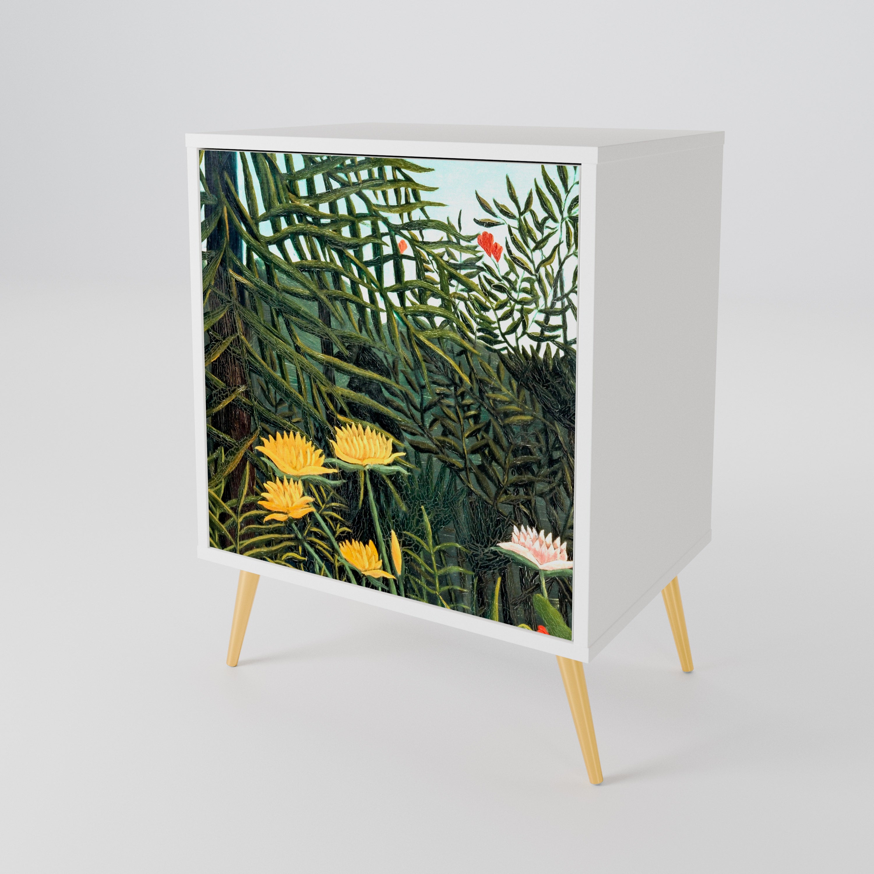 VIRGIN FOREST WITH SUNSET 1-Door Sideboard