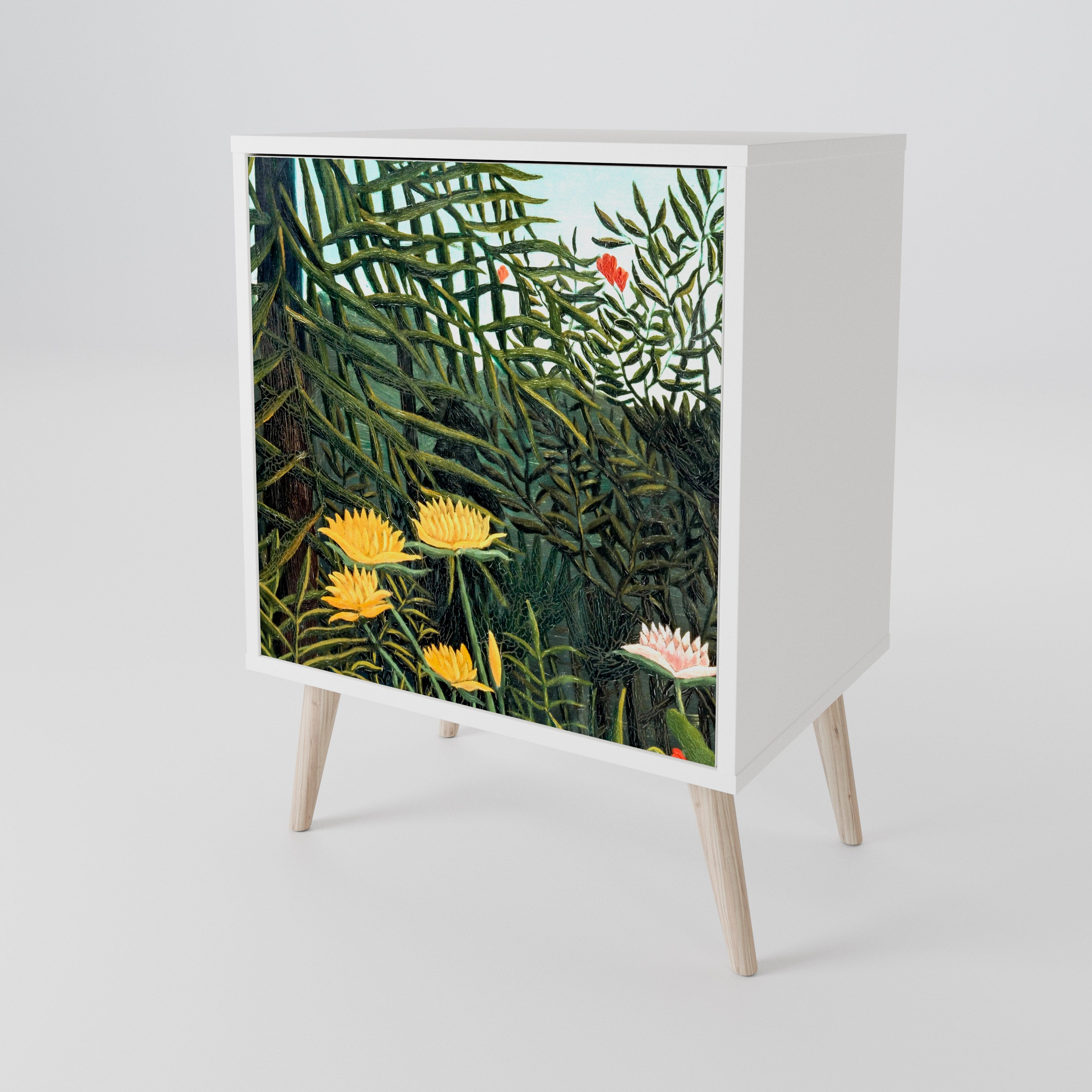 VIRGIN FOREST WITH SUNSET 1-Door Sideboard
