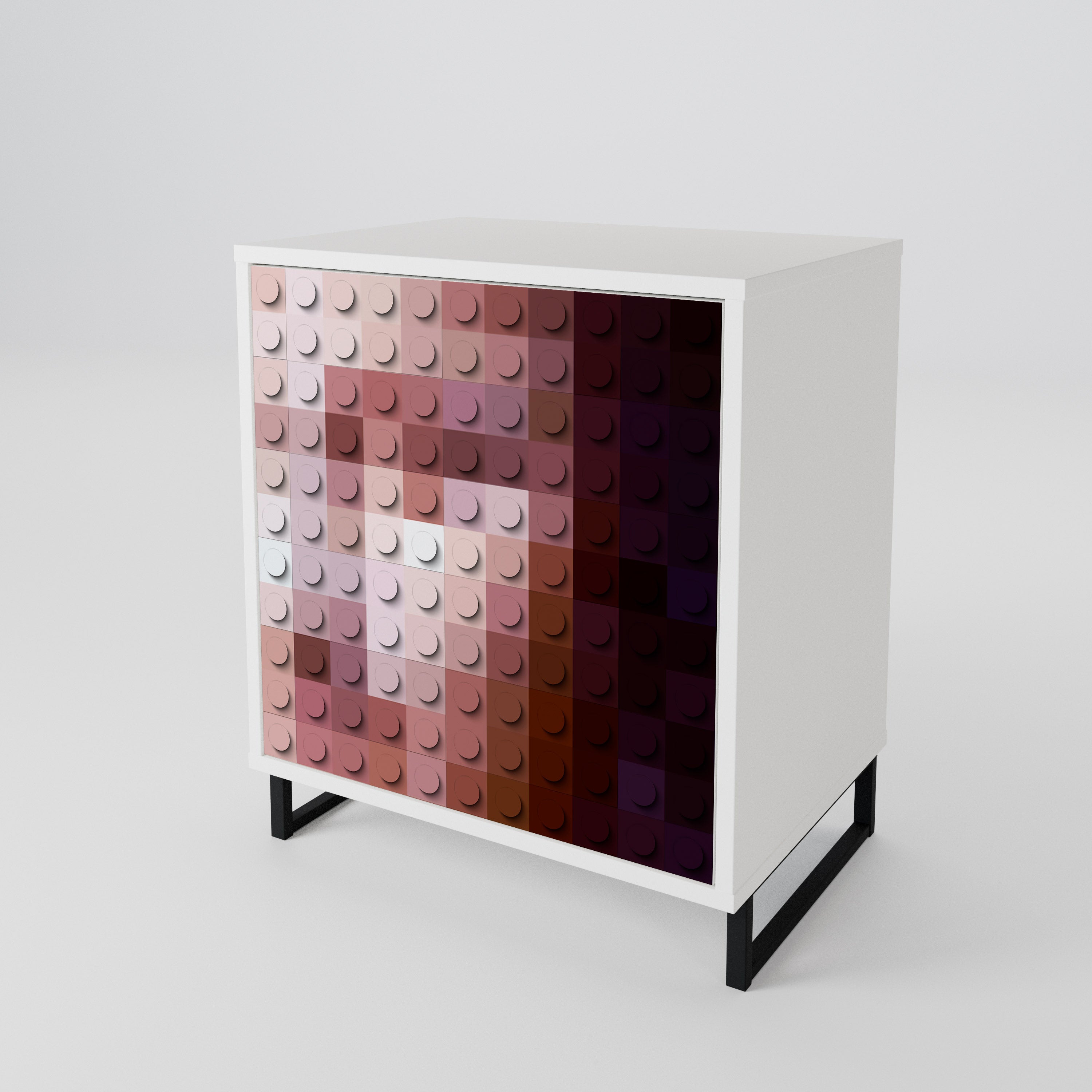 CONSTRUCTIVE ART 1-Door Sideboard
